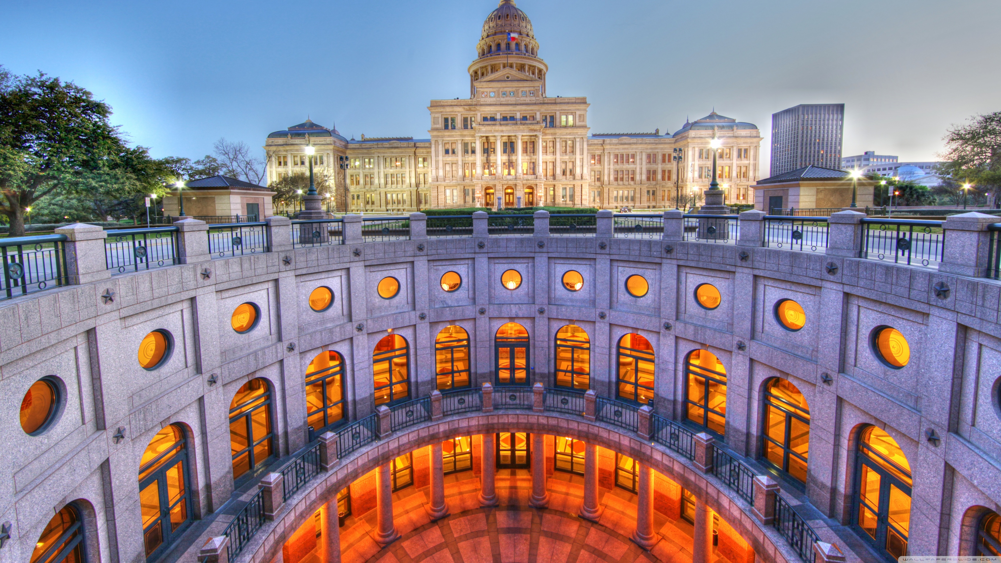 Texas State Capitol HDR Ultra HD Desktop Background Wallpaper for 4K UHD TV, Widescreen & UltraWide Desktop & Laptop, Tablet