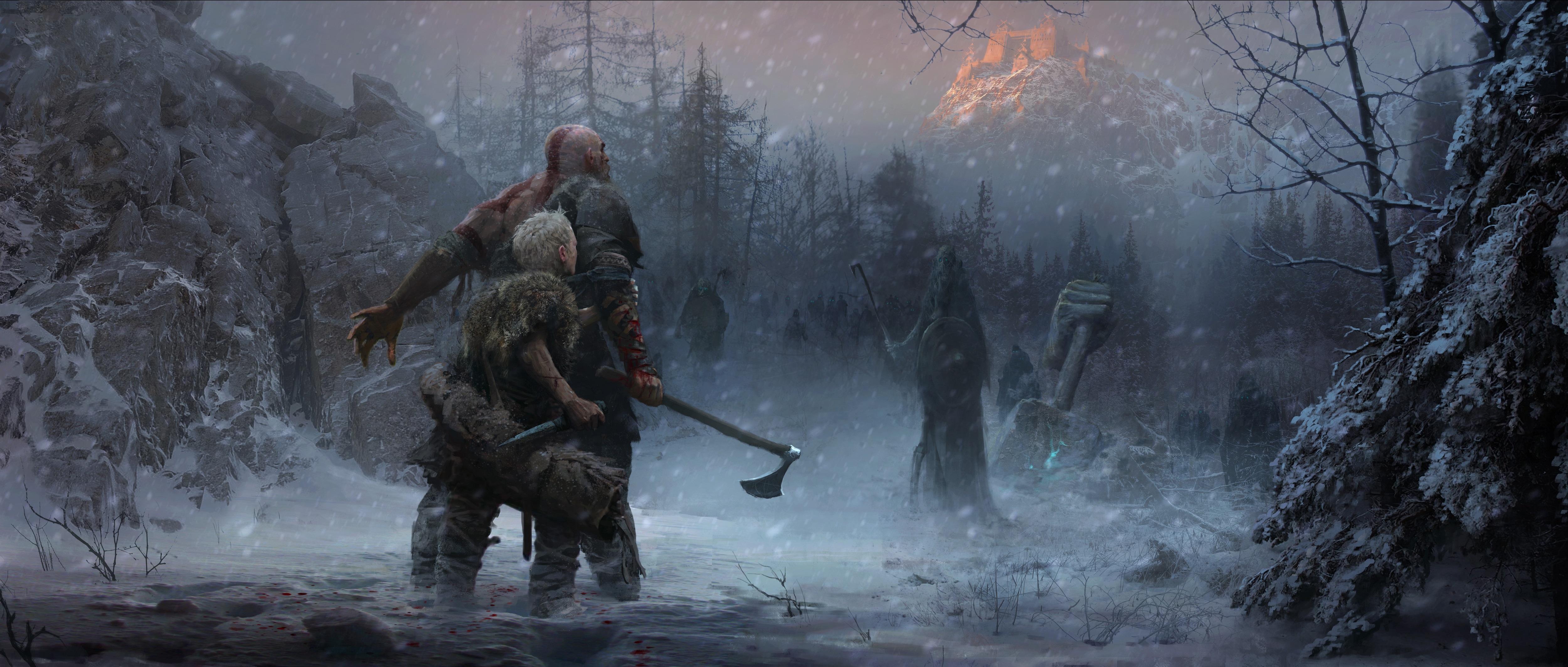 God Of War Defining The Norse Direction 2048x1152 Resolution HD 4k Wallpaper, Image, Background, Photo and Picture