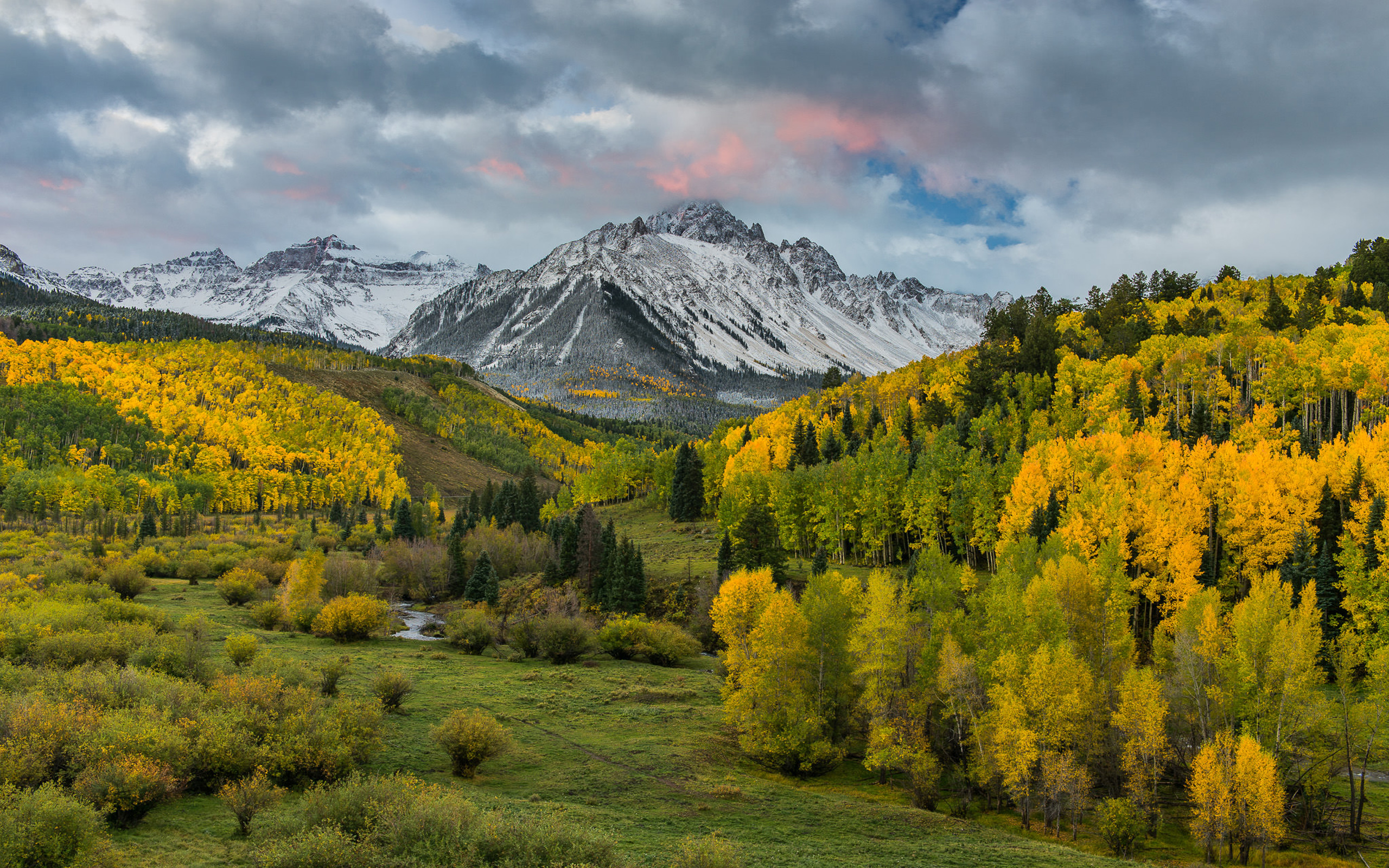 Autumn Mountain Landscape