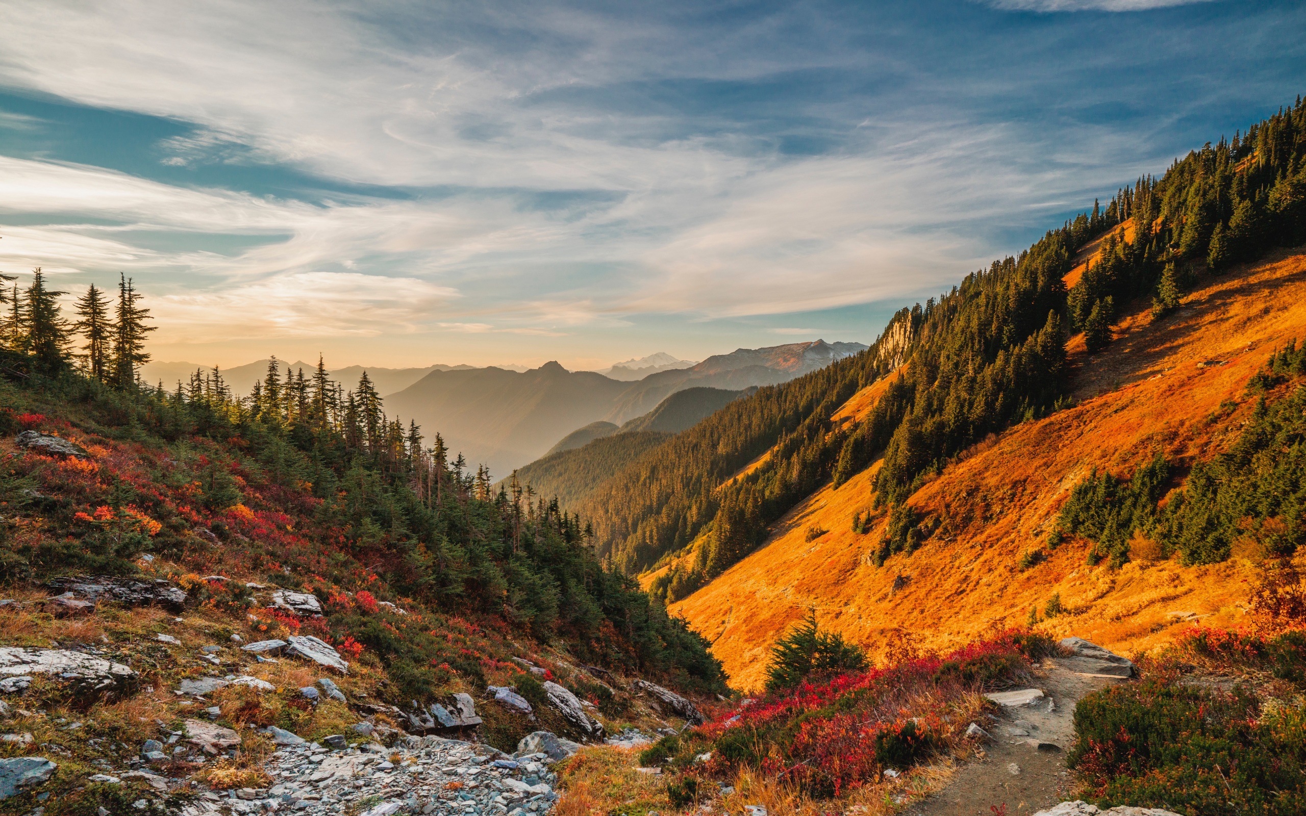 Desktop Wallpaper Washington USA North Cascades National 2560x1600