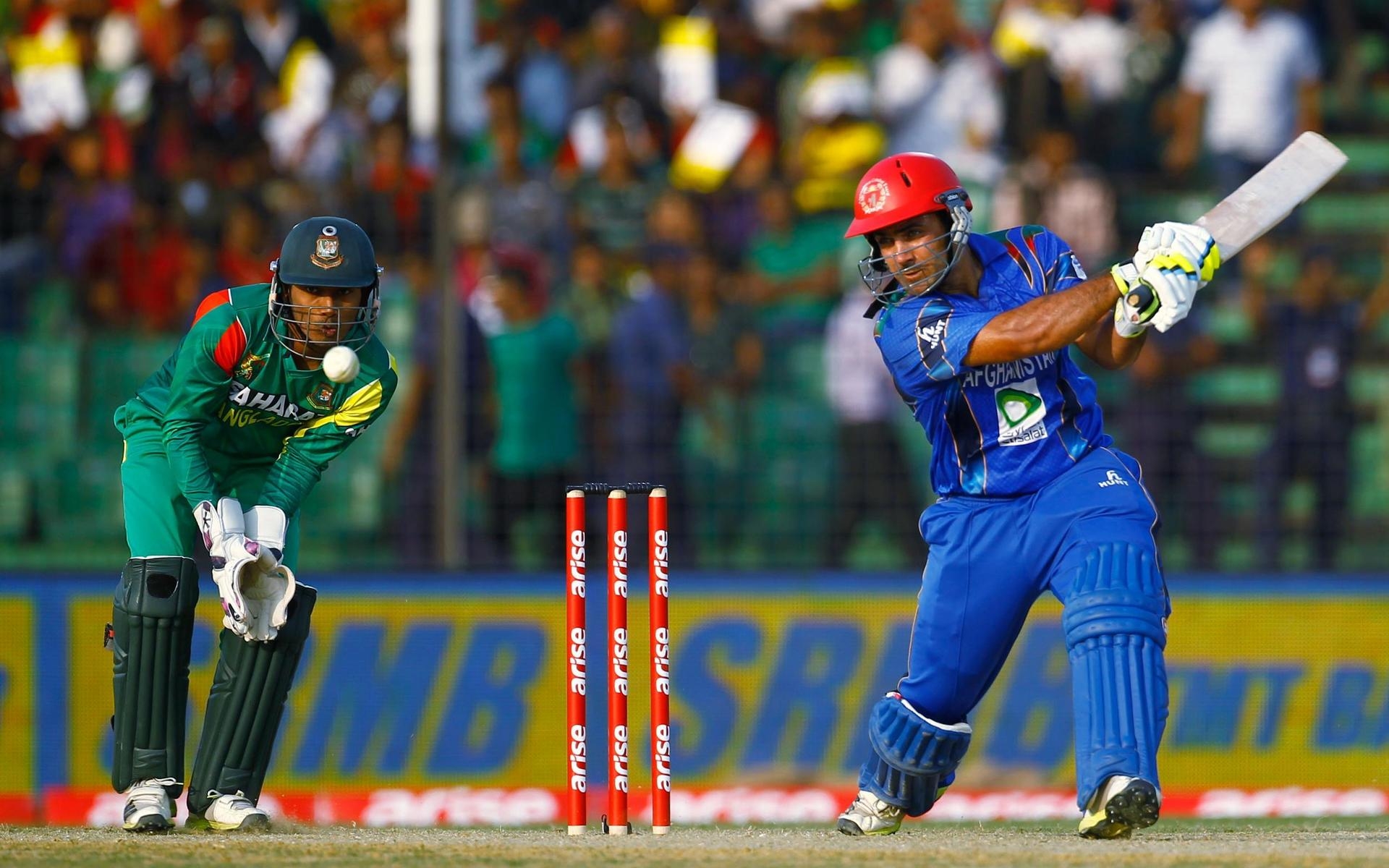 Cricket Afghanistan and Bangladesh HD Wallpaper