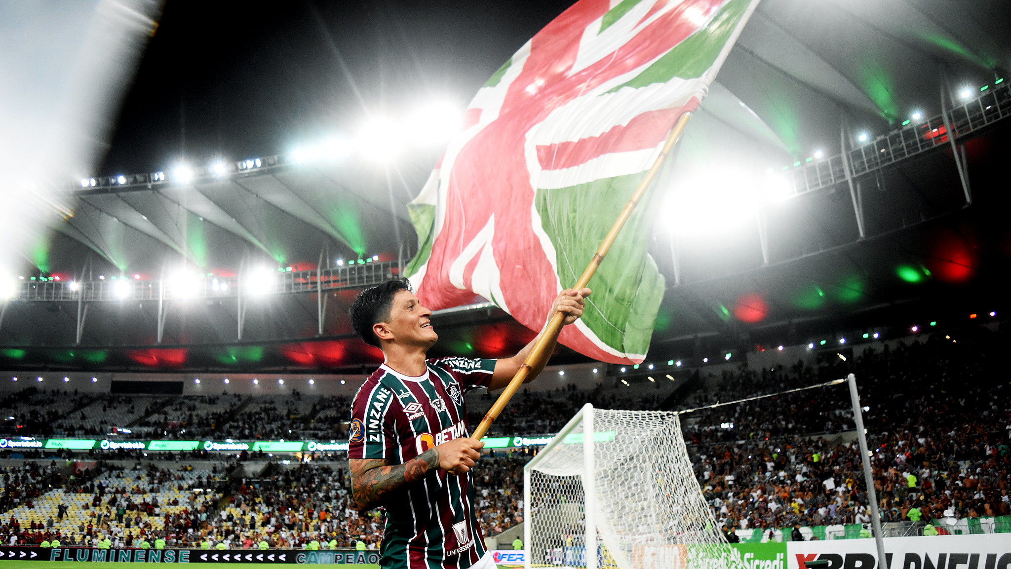 Herói do título carioca, Germán Cano comemora conquista e revela gratidão aos tricolores