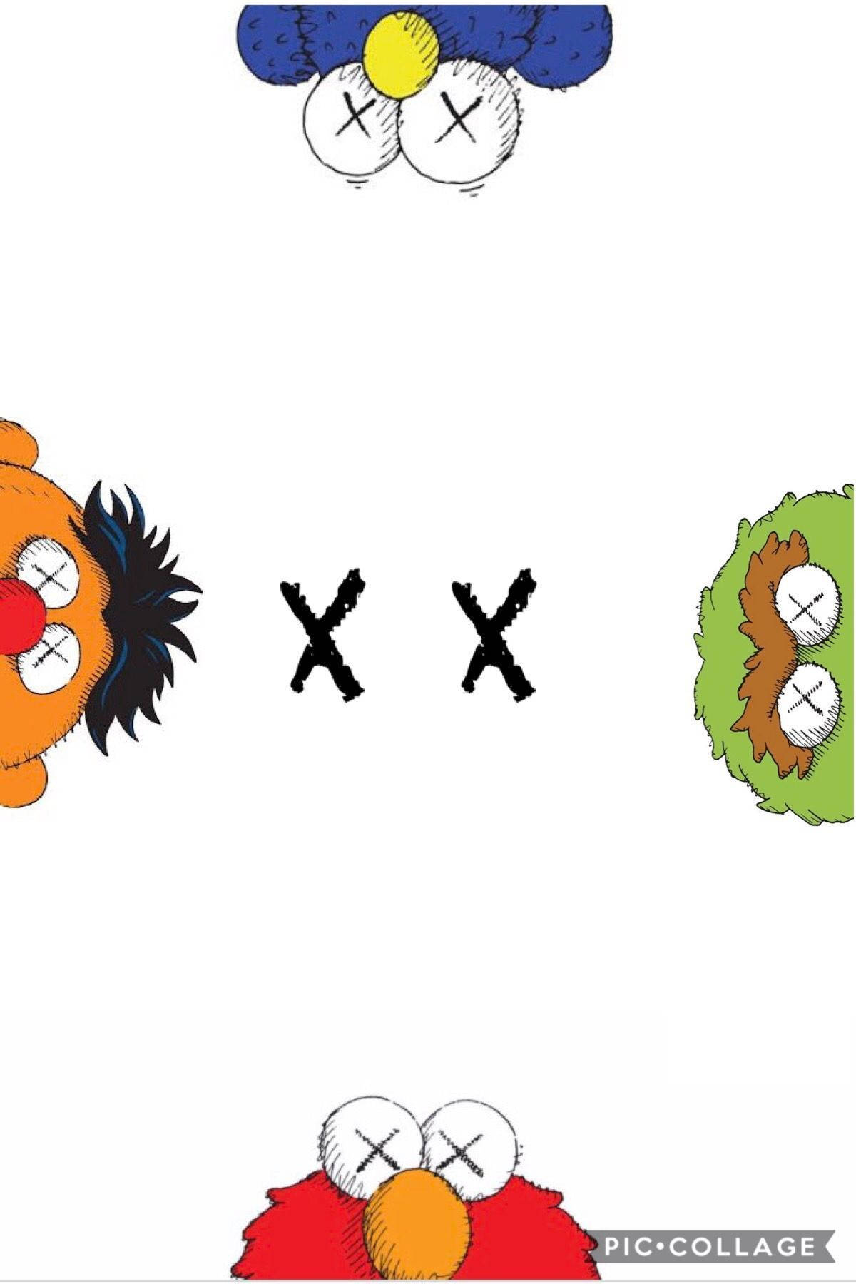 Download Kaws Sesame Street Wallpaper