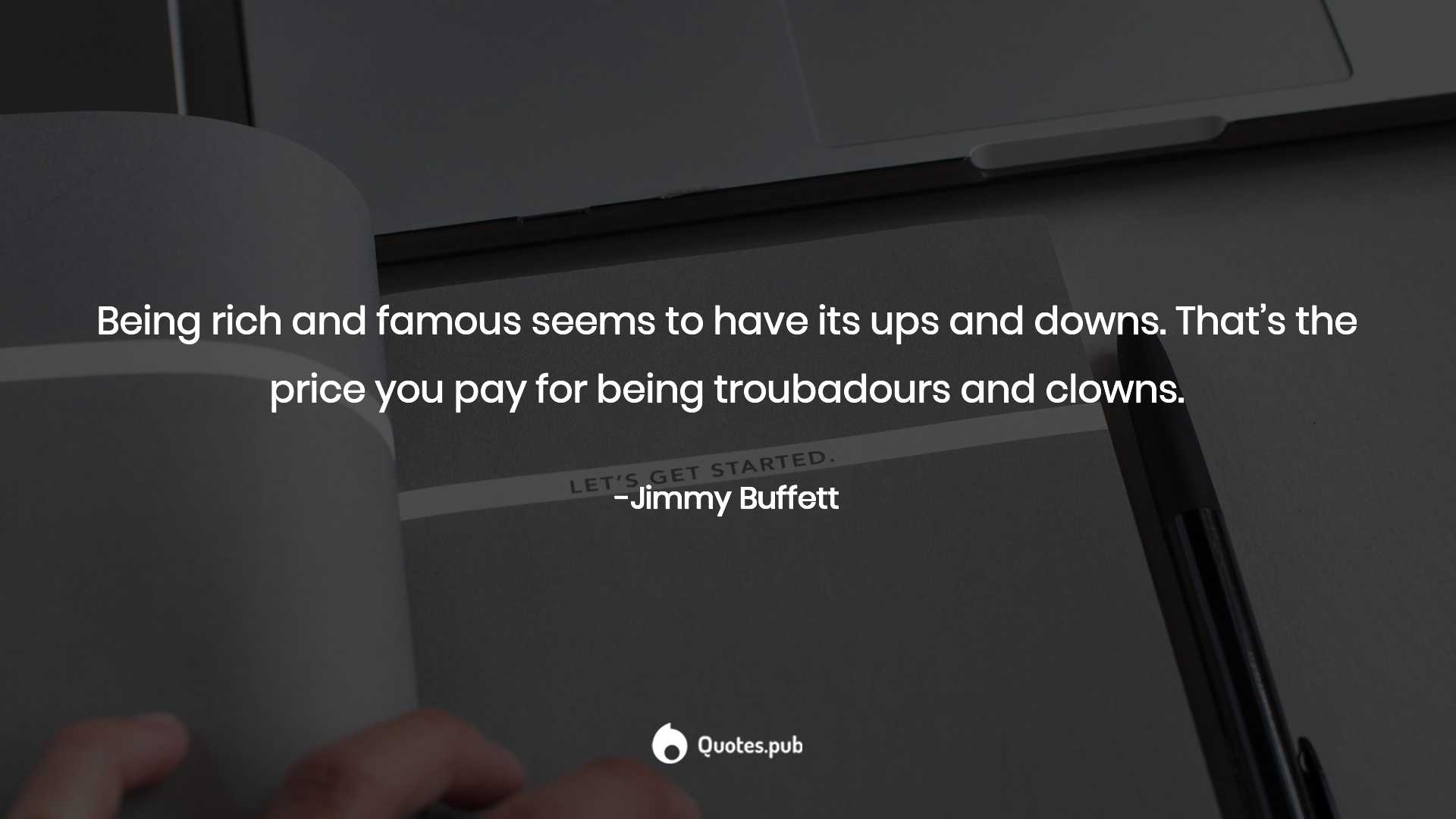 Jimmy Buffett Quotes on Zombie, Cheerfulness and Celebration .pub