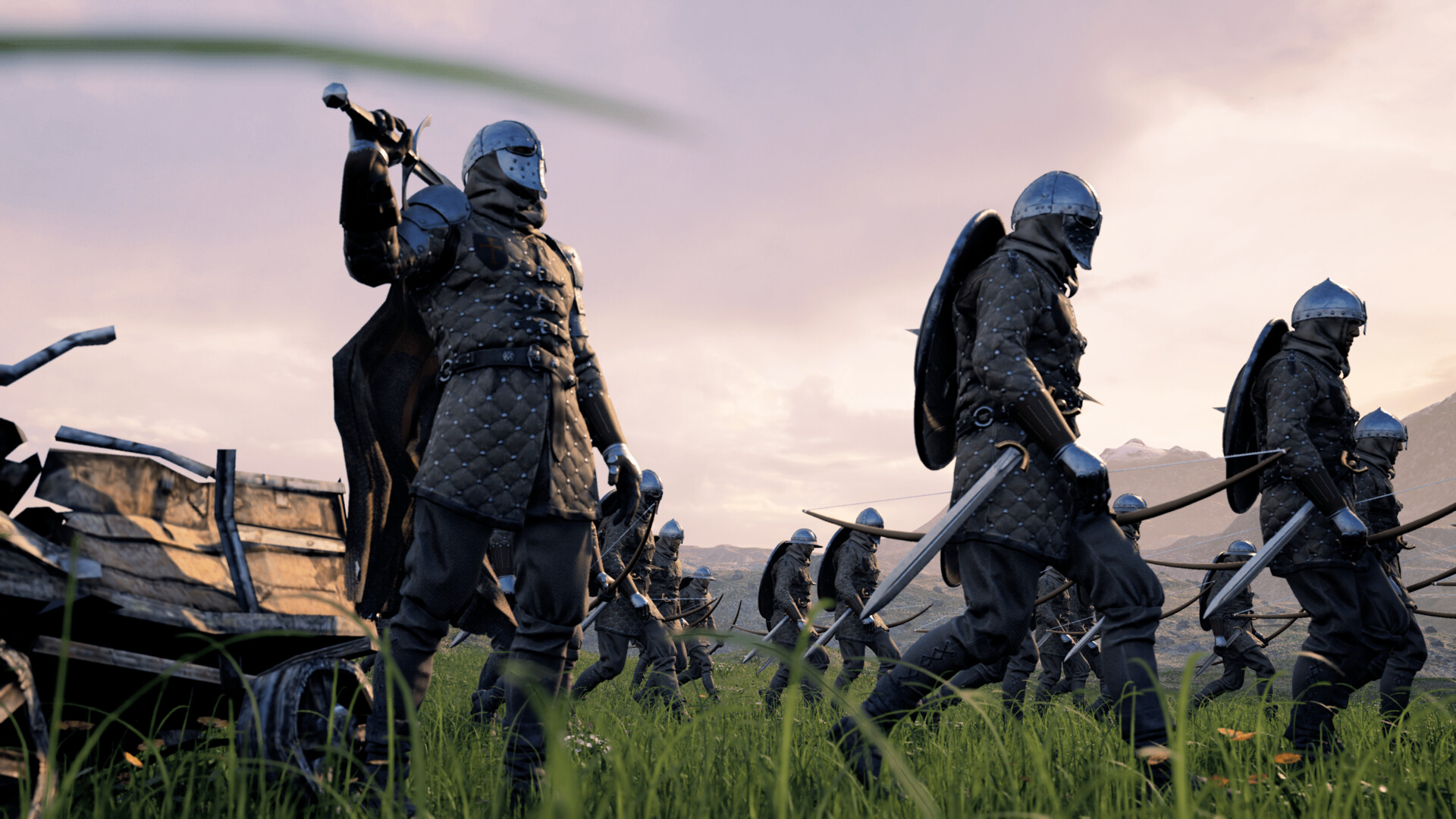 Medieval Battle Scene