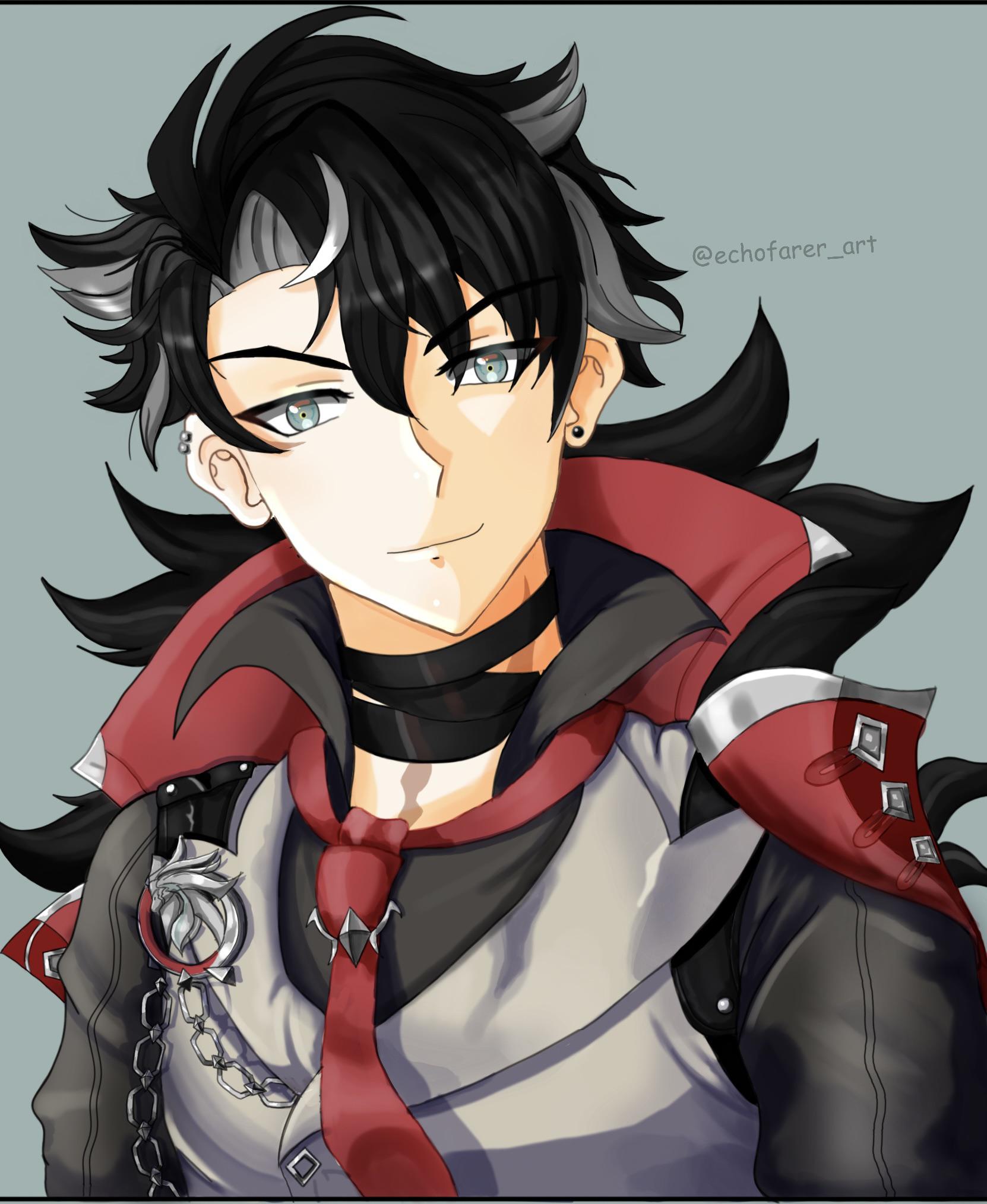 Wriothesley Art, R Genshin_Impact