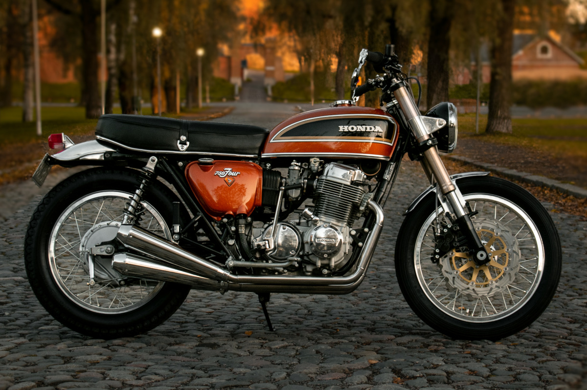 Baked in Steel: Honda CB750 Restomod