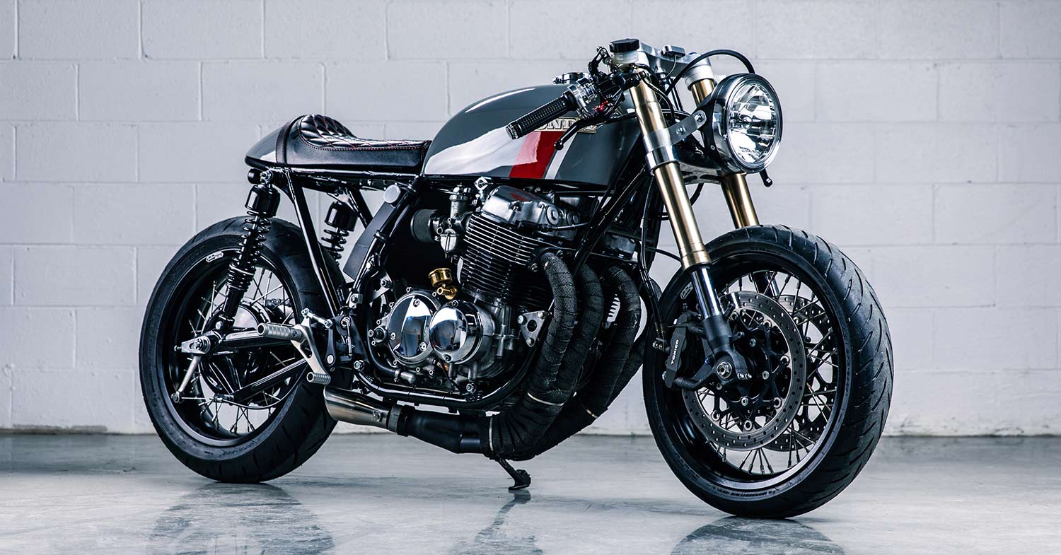 Sound decision: A music producer's CB750 cafe racer