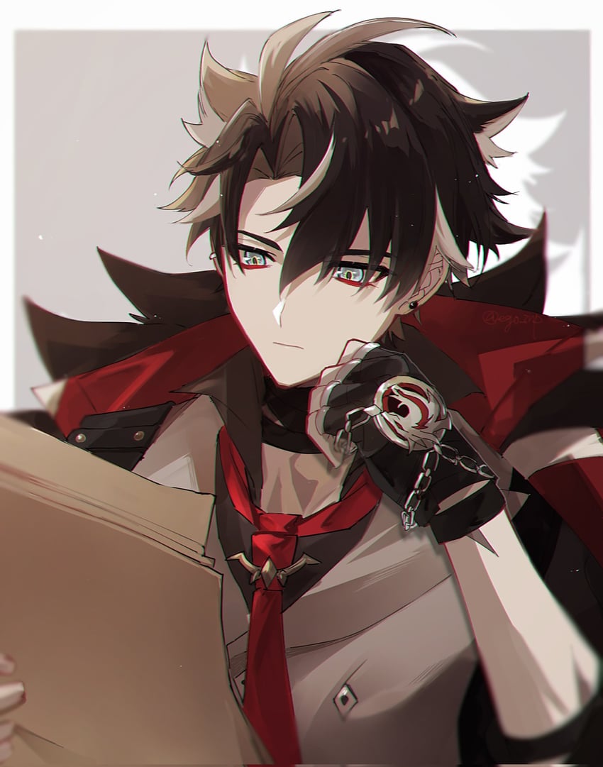 wriothesley (genshin impact) drawn by ego_(ego_inp)