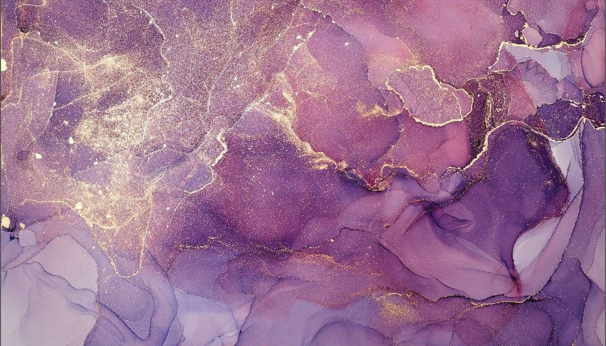 LARGE Purple Gold Pink Marble Wallpaper Sparkles. Pink marble wallpaper, Gold marble wallpaper, Purple art abstract