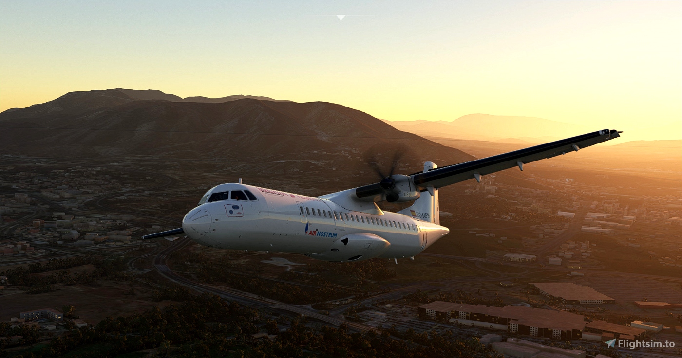 Air Nostrum EC NFR 4K. Hans Hartmann ATR 72 600 For Microsoft Flight Simulator