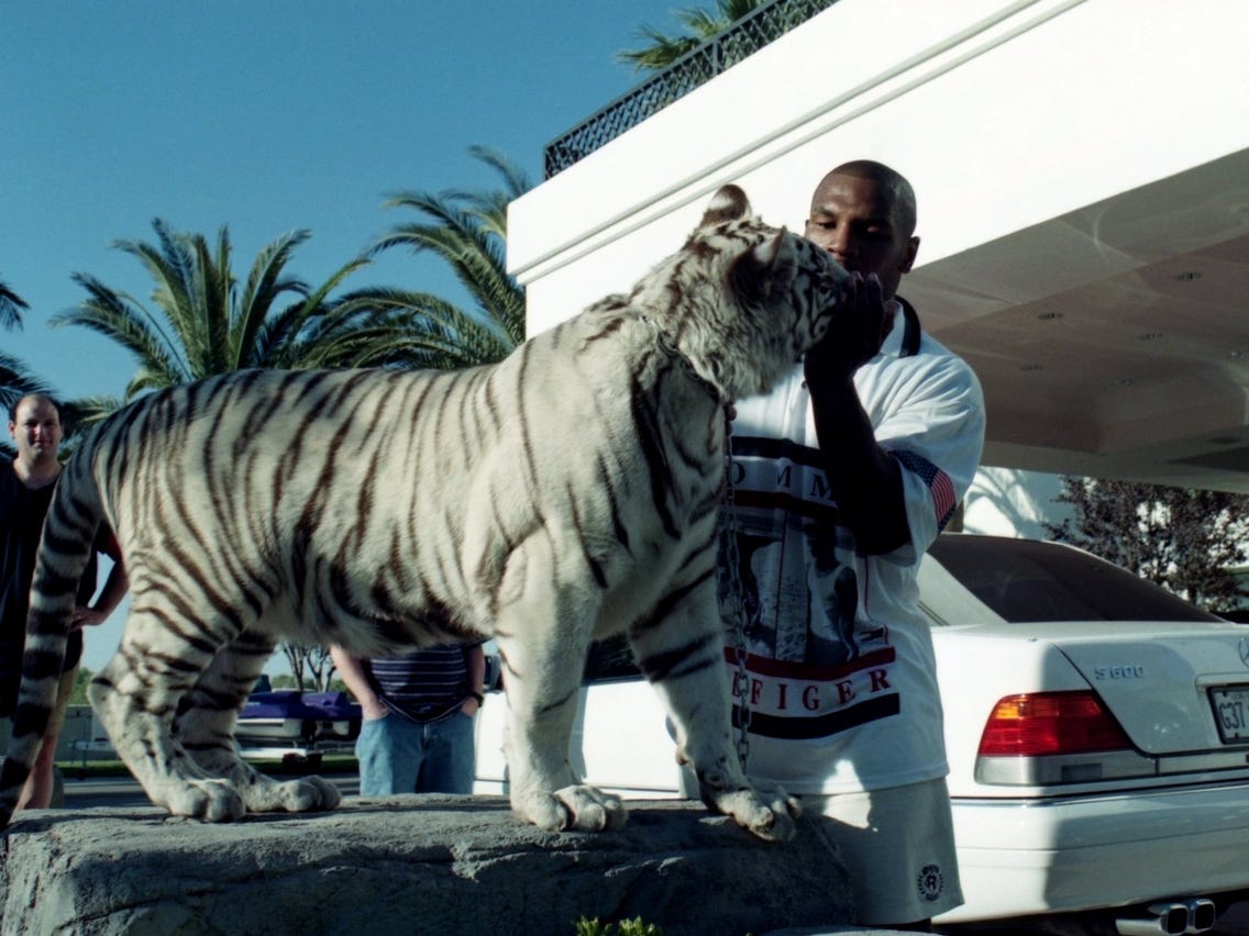 Mike Tyson Talks About Time His Pet Tiger Attacked a Trespasser