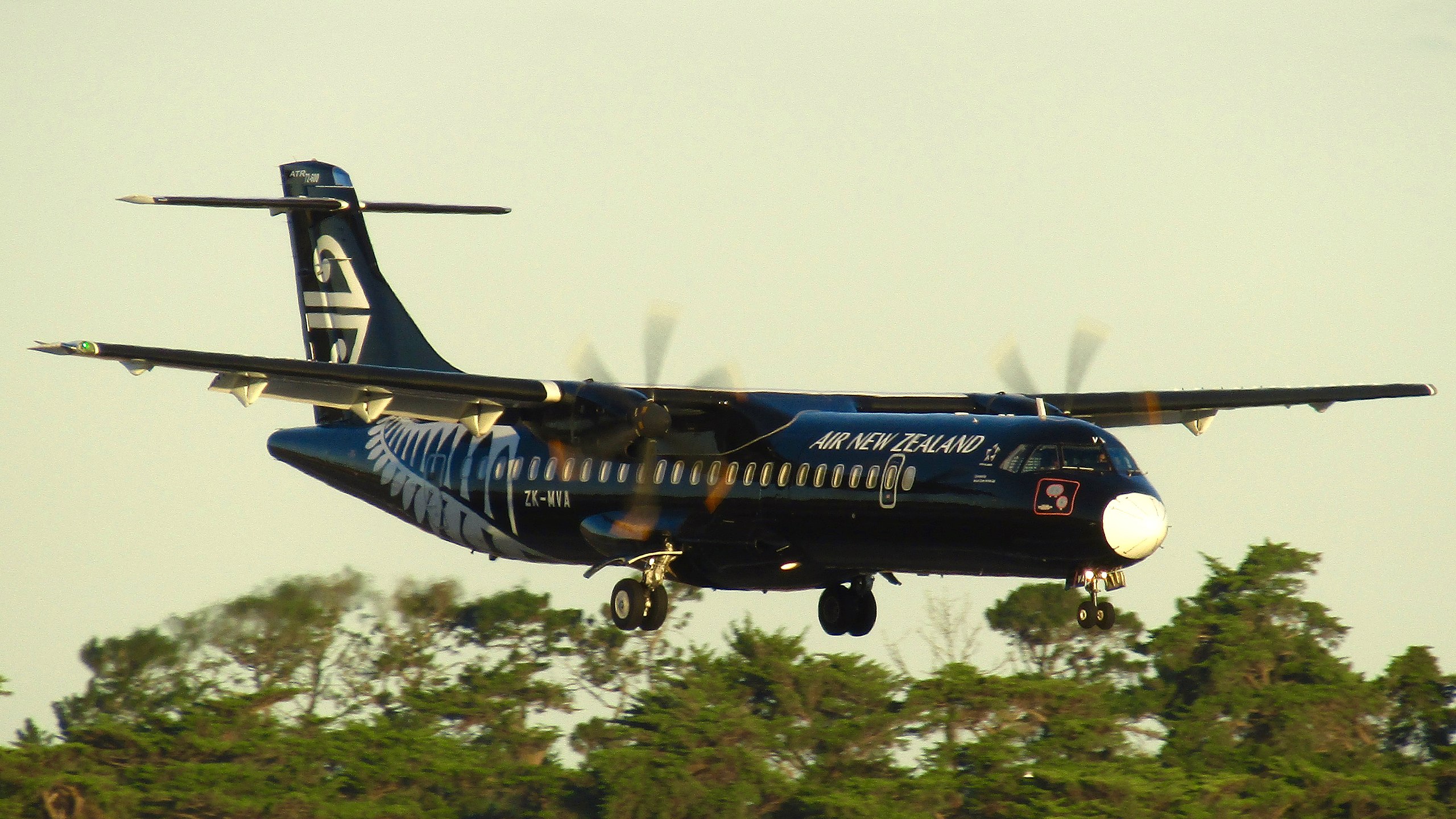 Air New Zealand ATR 72 600 ZK MVA Auckland