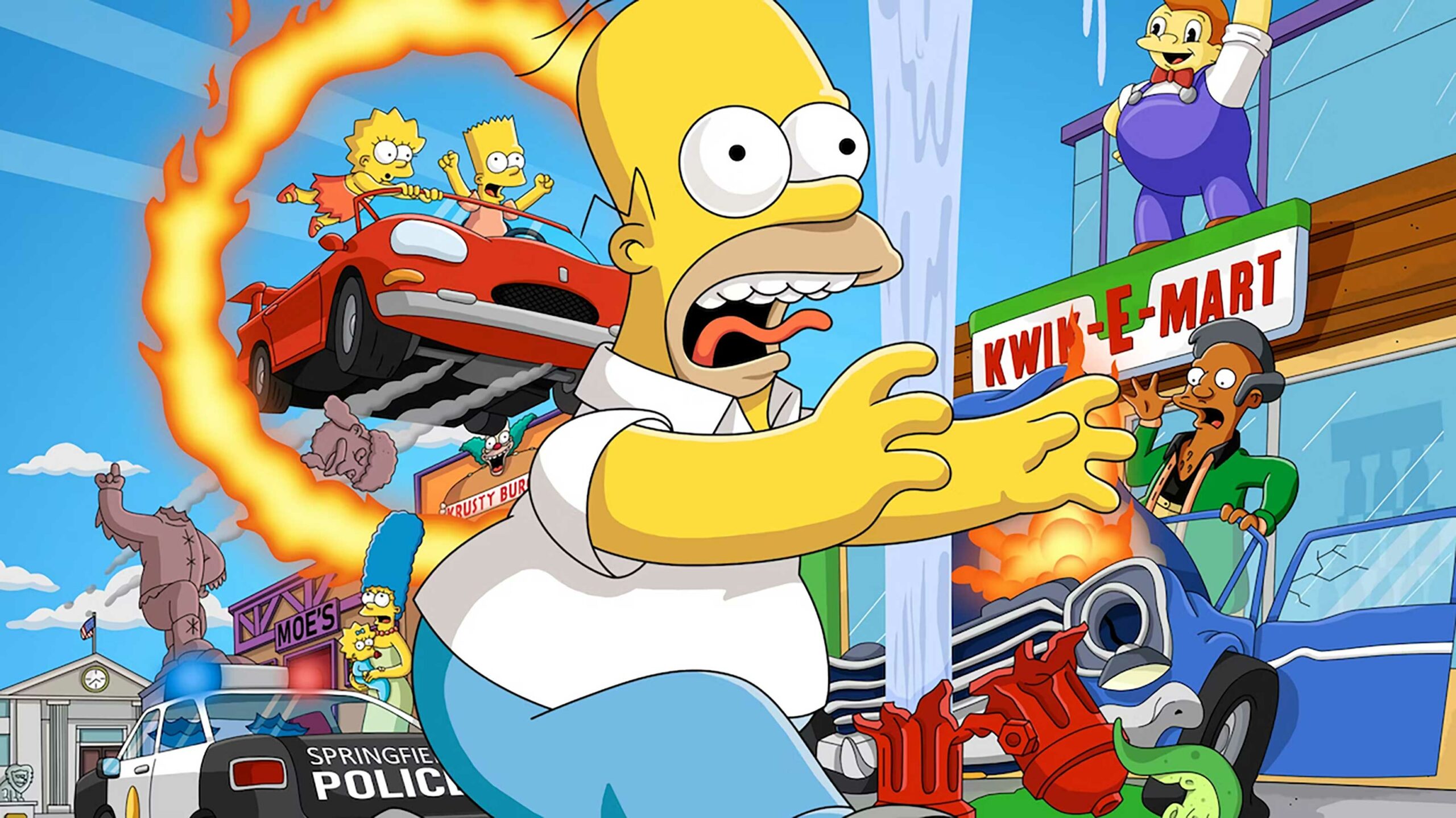 This impressive The Simpsons: Hit and Run remake will sadly never be released