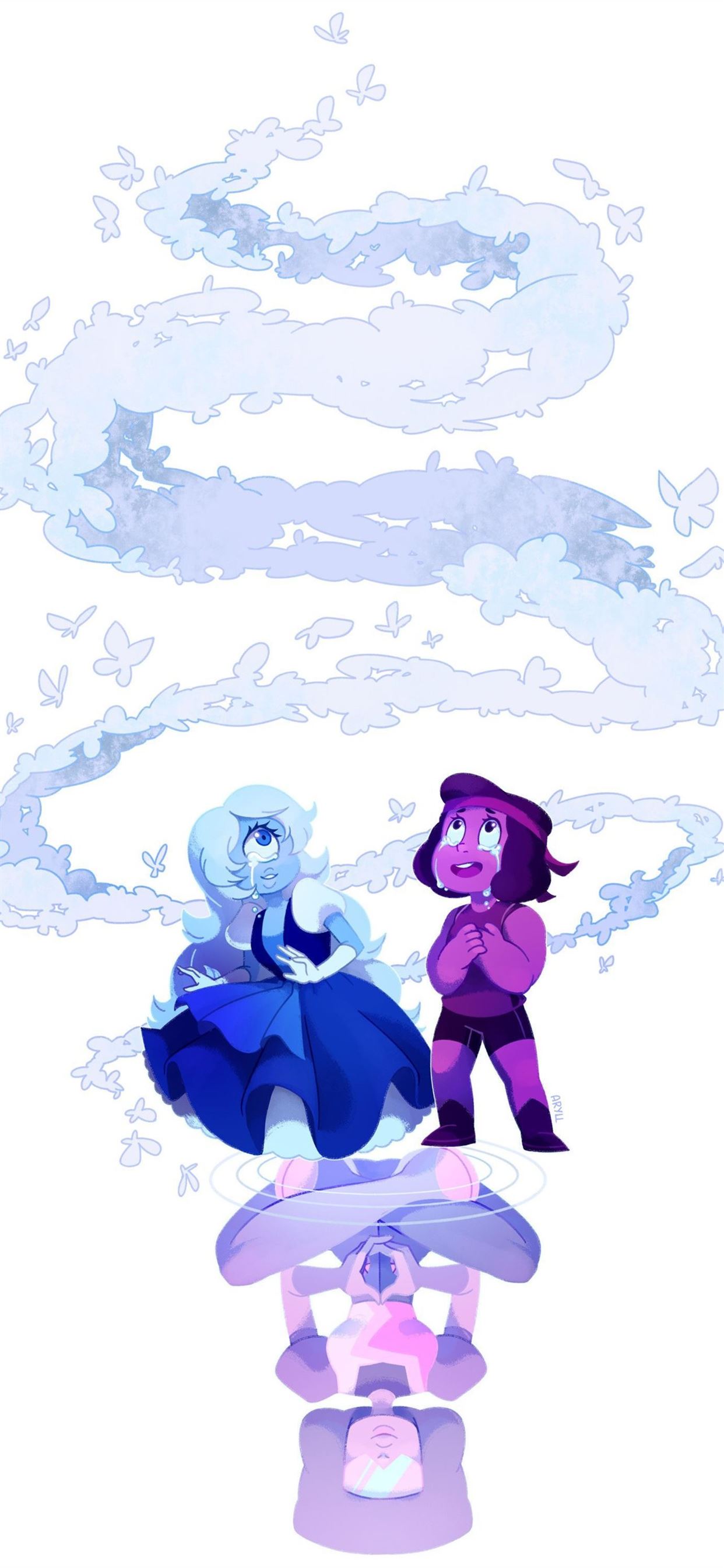 Steven Universe Garnet Cave iPhone Wallpaper Free Download