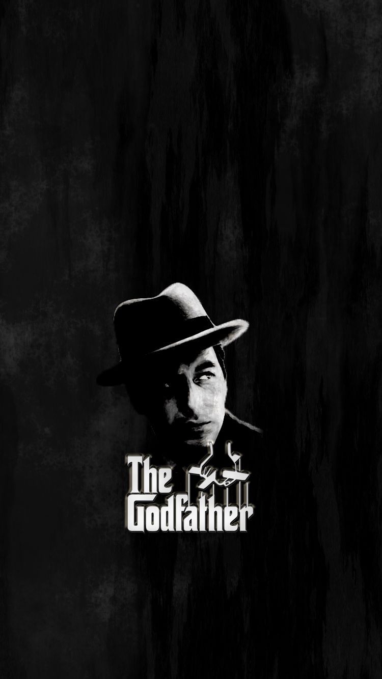 The Godfather iPhone wallpaper Michael Corleone Vito Corleone. Babalar, Nadide fotoğraflar, Afişler