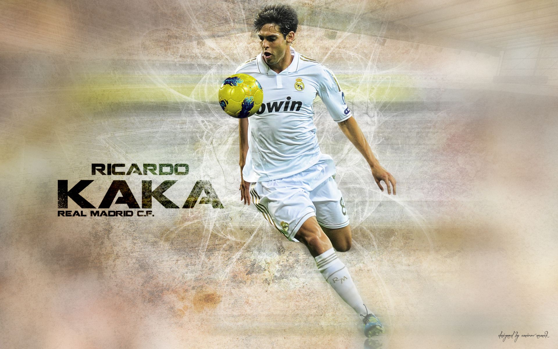 HD desktop wallpaper: Sports, Soccer, Real Madrid C F, Kaká download free picture