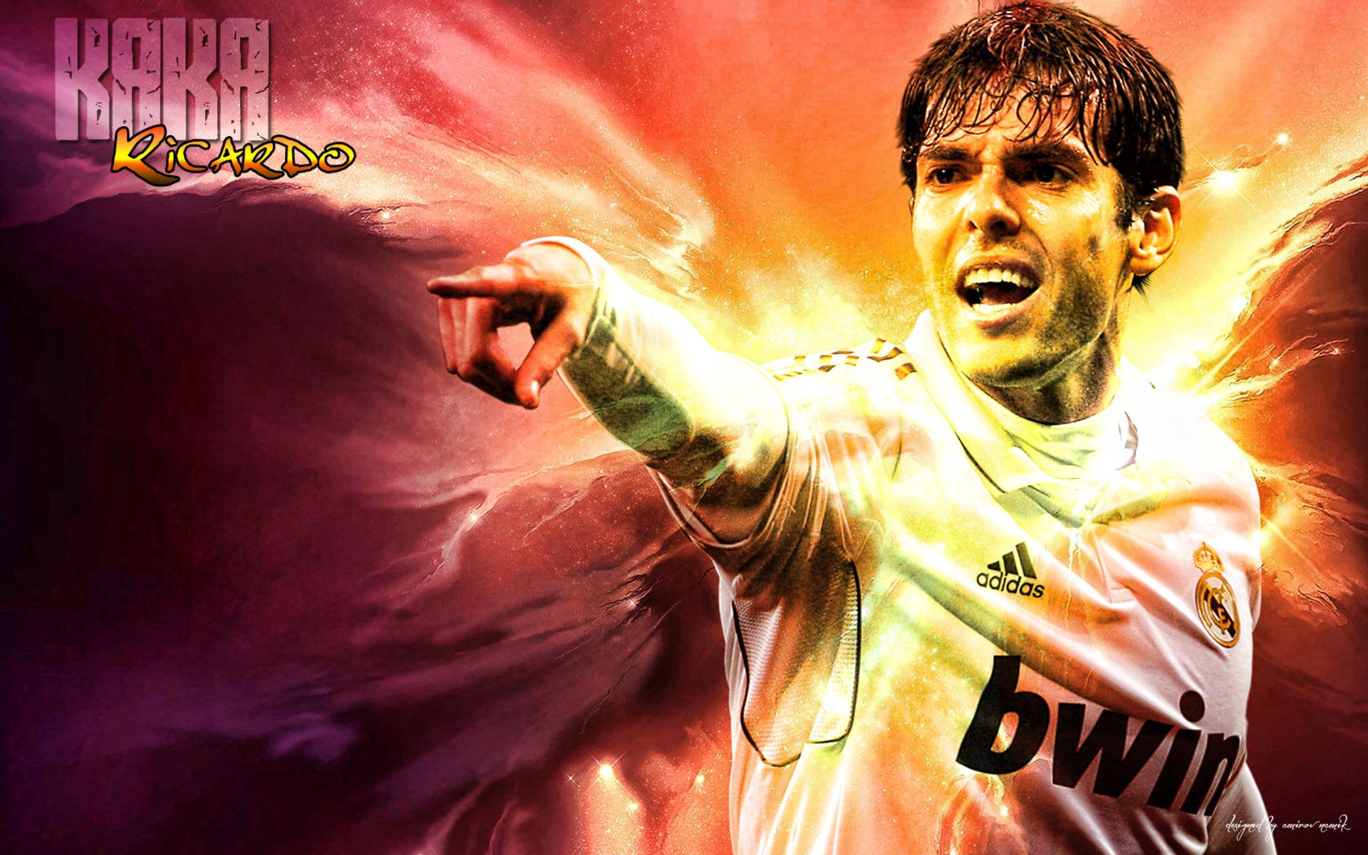 HD desktop wallpaper: Sports, Soccer, Real Madrid C F, Kaká download free picture
