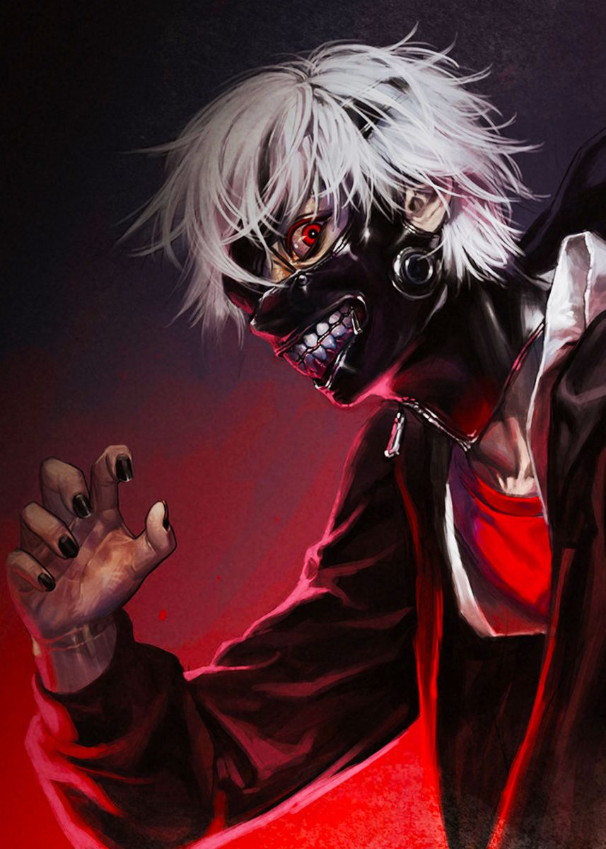 Japan Thriller Fantasy Classic Anime Tokyo Ghoul Picture Quality Canvas Painting Bedroom Living Sofa Wall Art Home Decor Posters