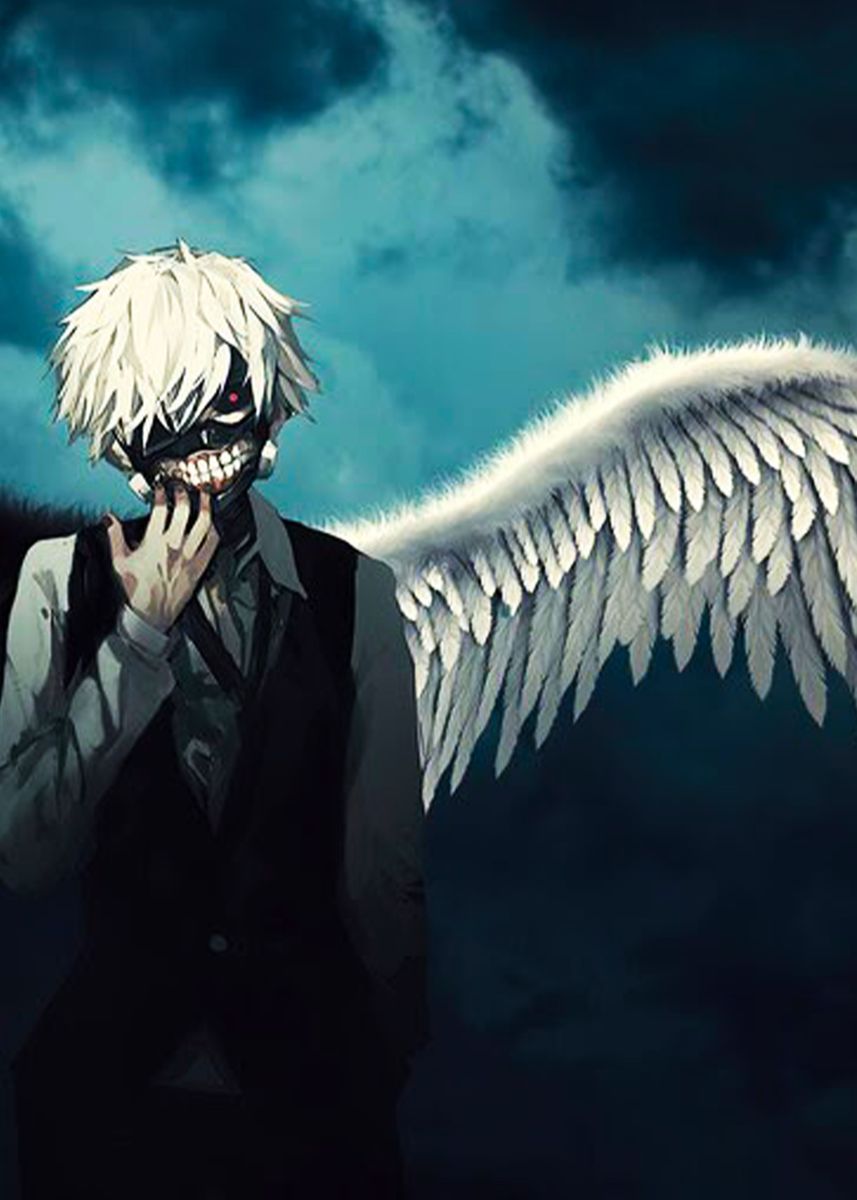 Japan Thriller Fantasy Classic Anime Tokyo Ghoul Picture Quality Canvas Painting Bedroom Living Sofa Wall Art Home Decor Posters