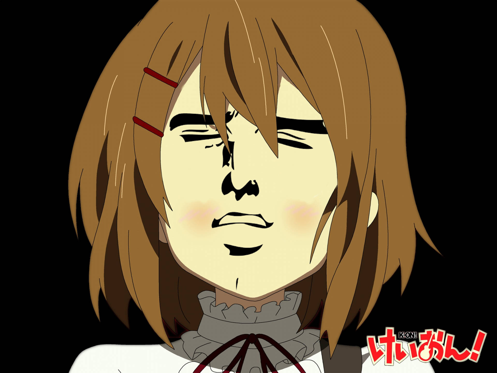 Download Funny Anime Yui Hirasawa Wallpaper