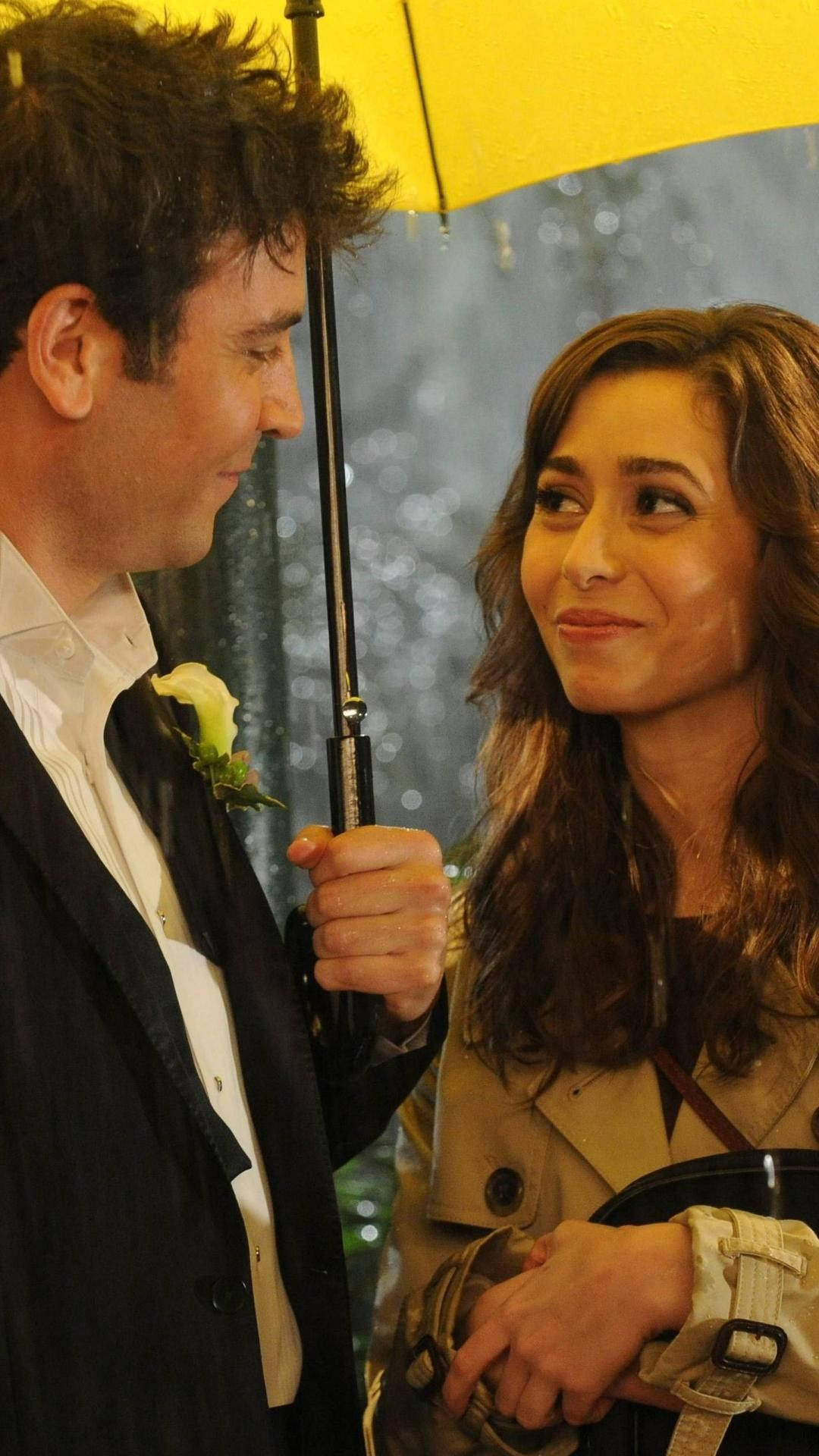 Download How I Met Your Mother Ted With Lily Wallpaper