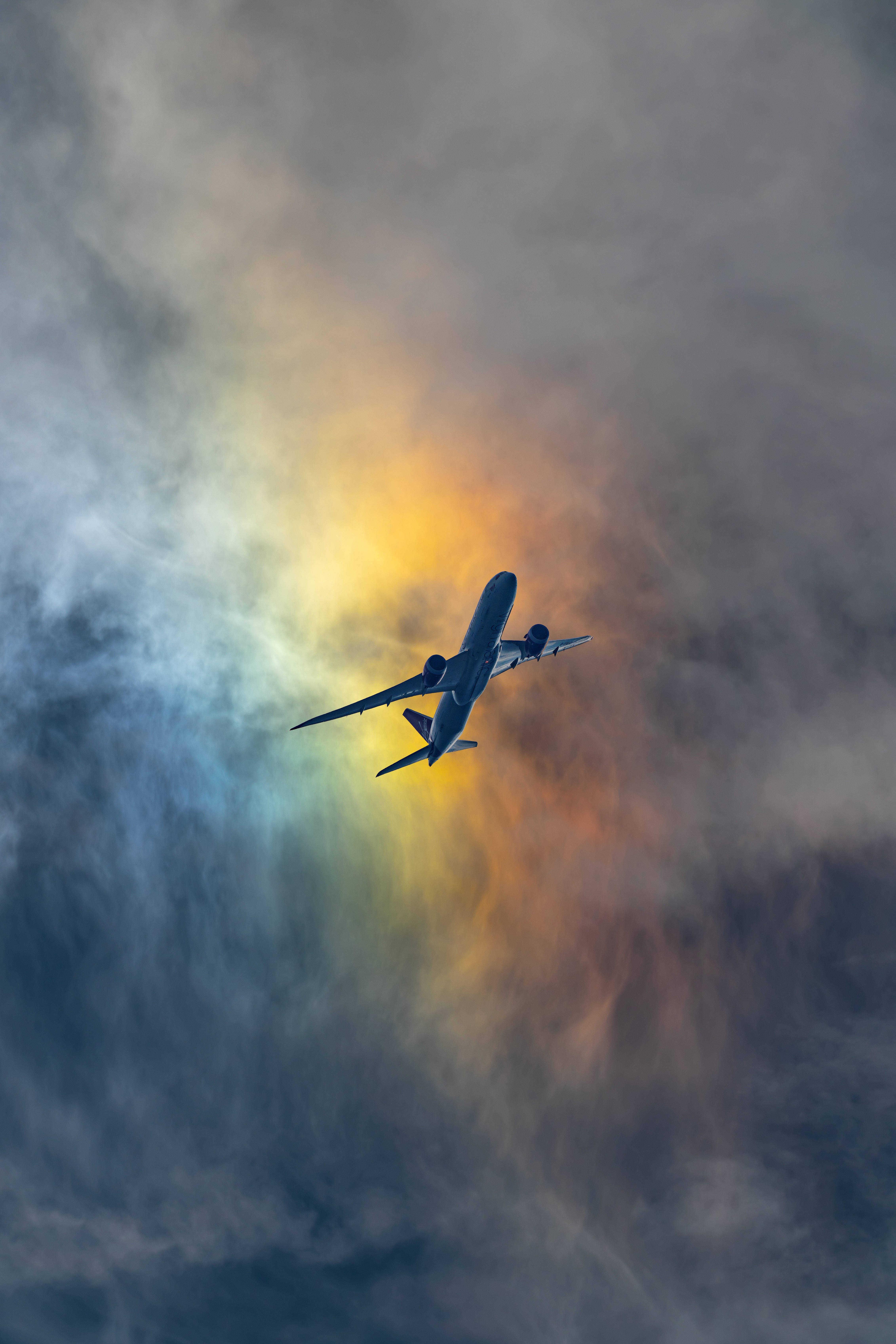 Download Experiencing the freedom of air travel Wallpaper
