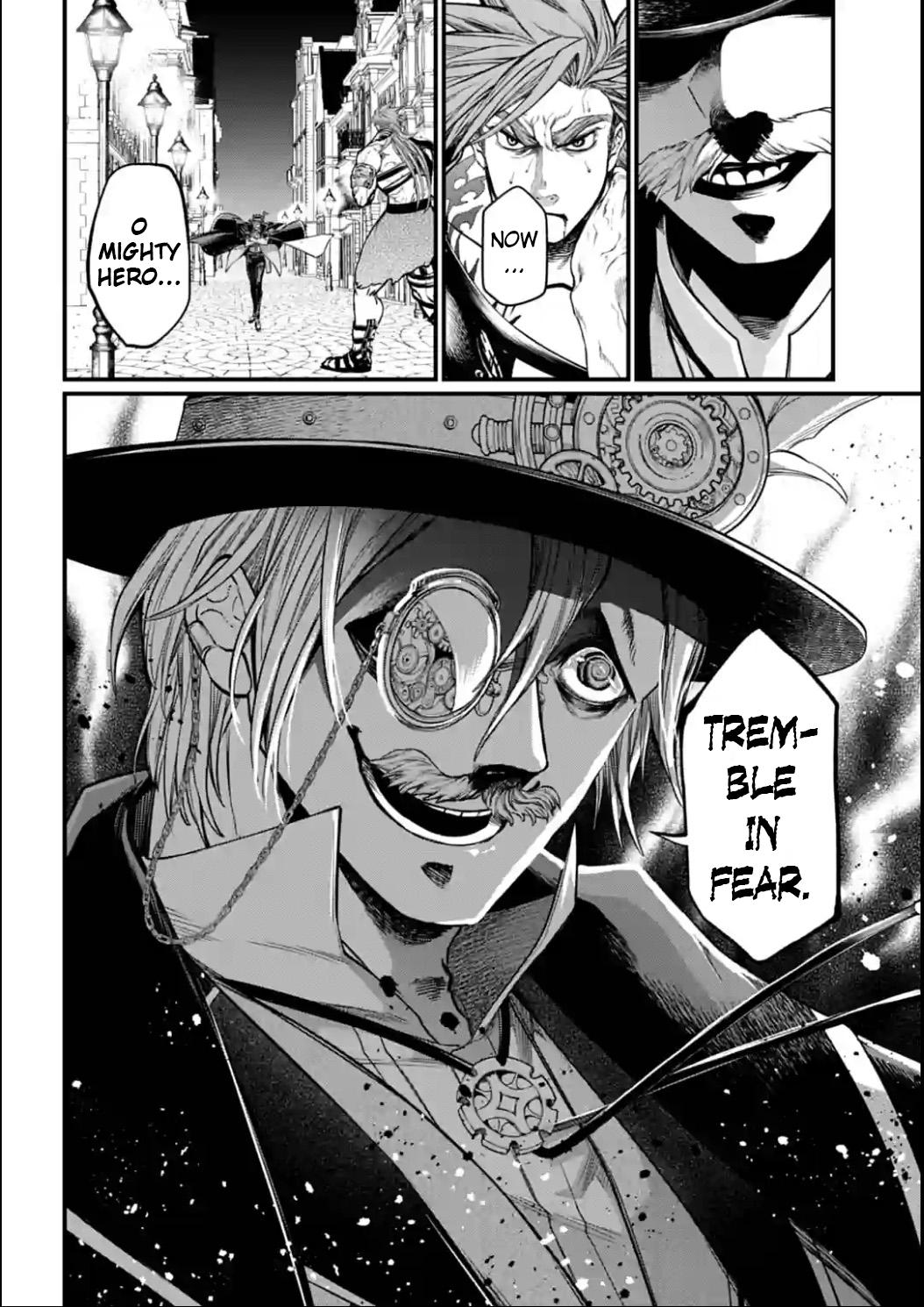 Shonen Salto this new Record of Ragnarok chapter. Jack the Ripper is a master troll