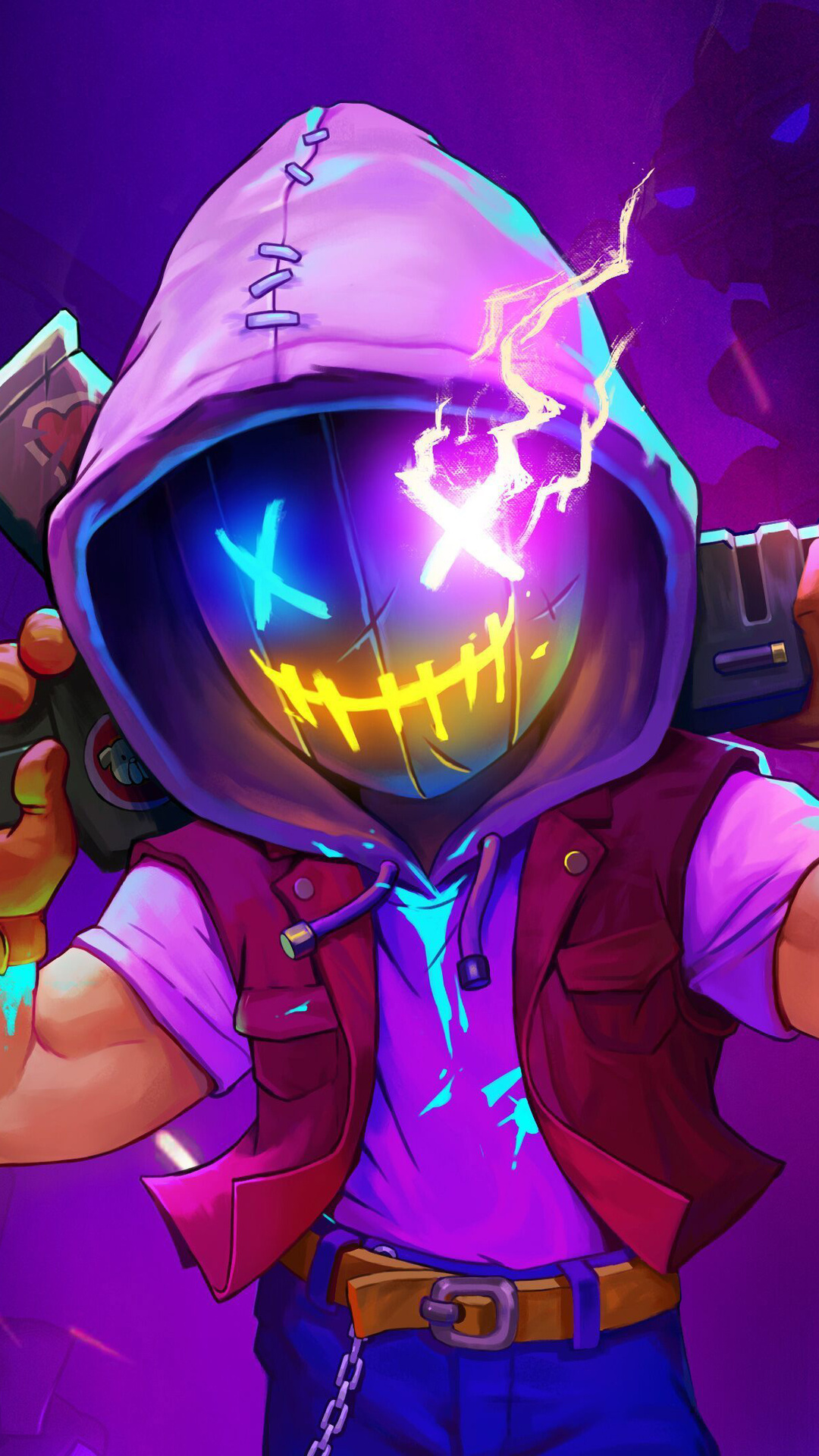 Neon Abyss Game iPhone 7, 6s, 6 Plus, Pixel xl , One Plus 3, 3t, 5 HD 4k Wallpaper, Image, Background, Photo and Picture