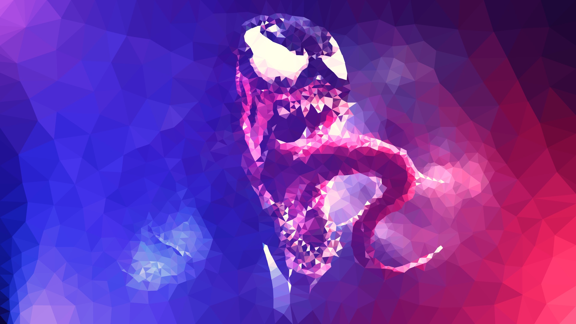 Venom Lowpoly, HD Superheroes, 4k Wallpaper, Image, Background, Photo and Picture