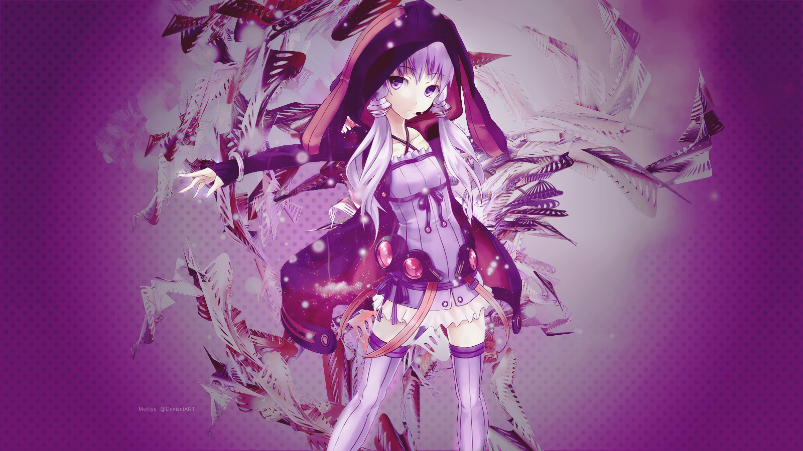 Yuzuki Yukari Wallpaper. Vocaloid, Anime, Cosplay anime