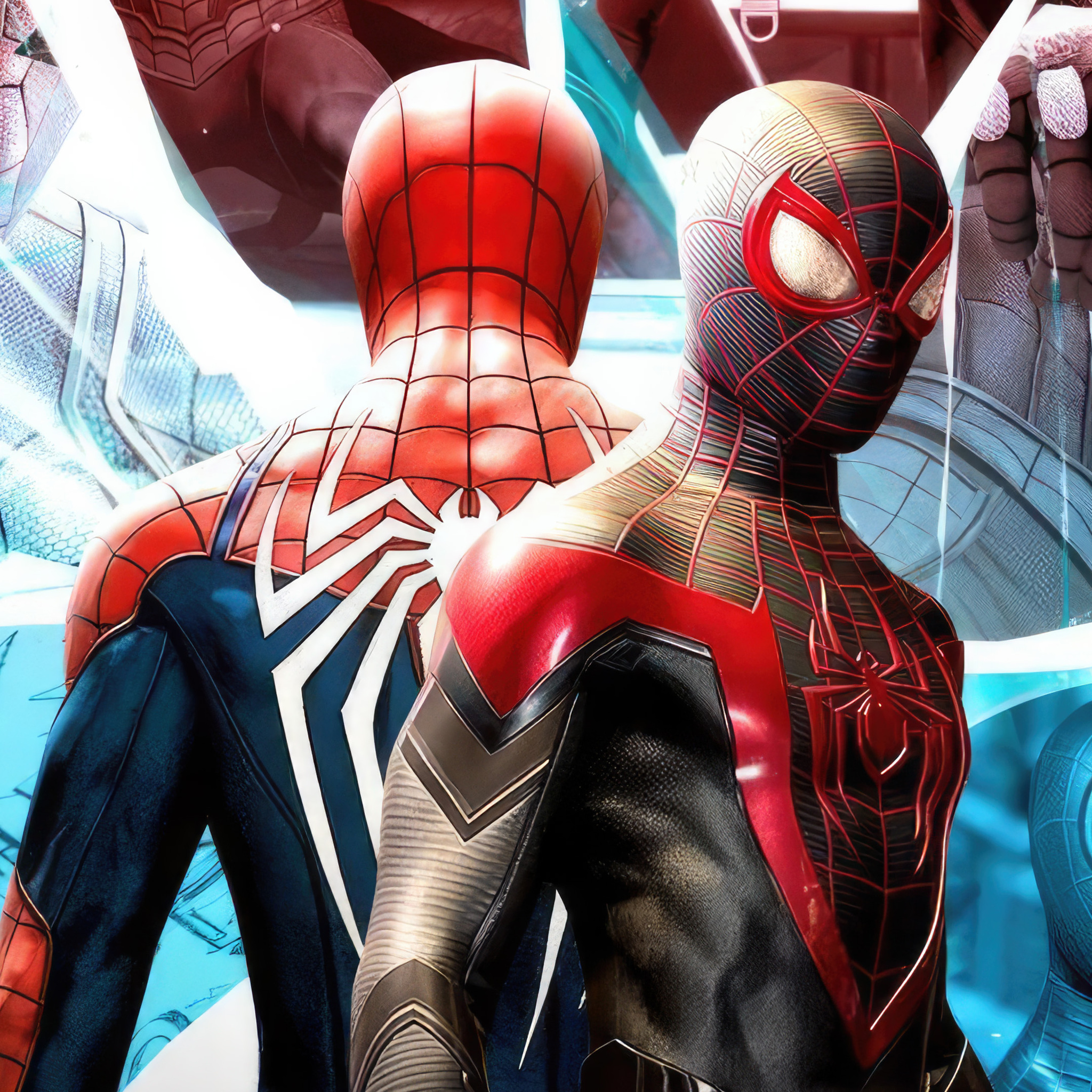 Marvels Spider Man 2 Poster iPad Air HD 4k Wallpaper, Image, Background, Photo and Picture