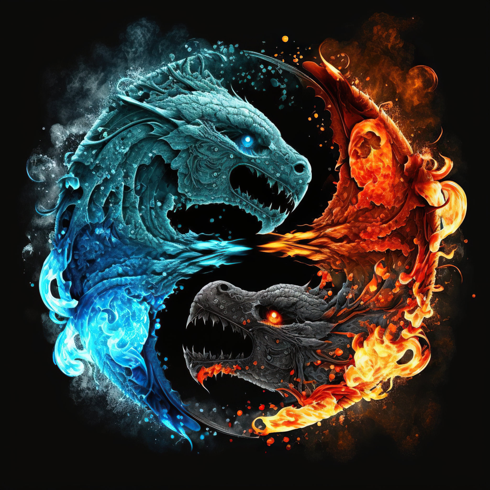 Ice and Fire Dragons Download, Ice