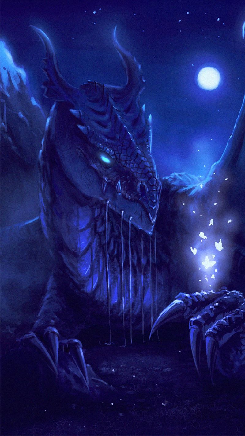 Ice Dragon iPhone Wallpapers - Wallpaper Cave