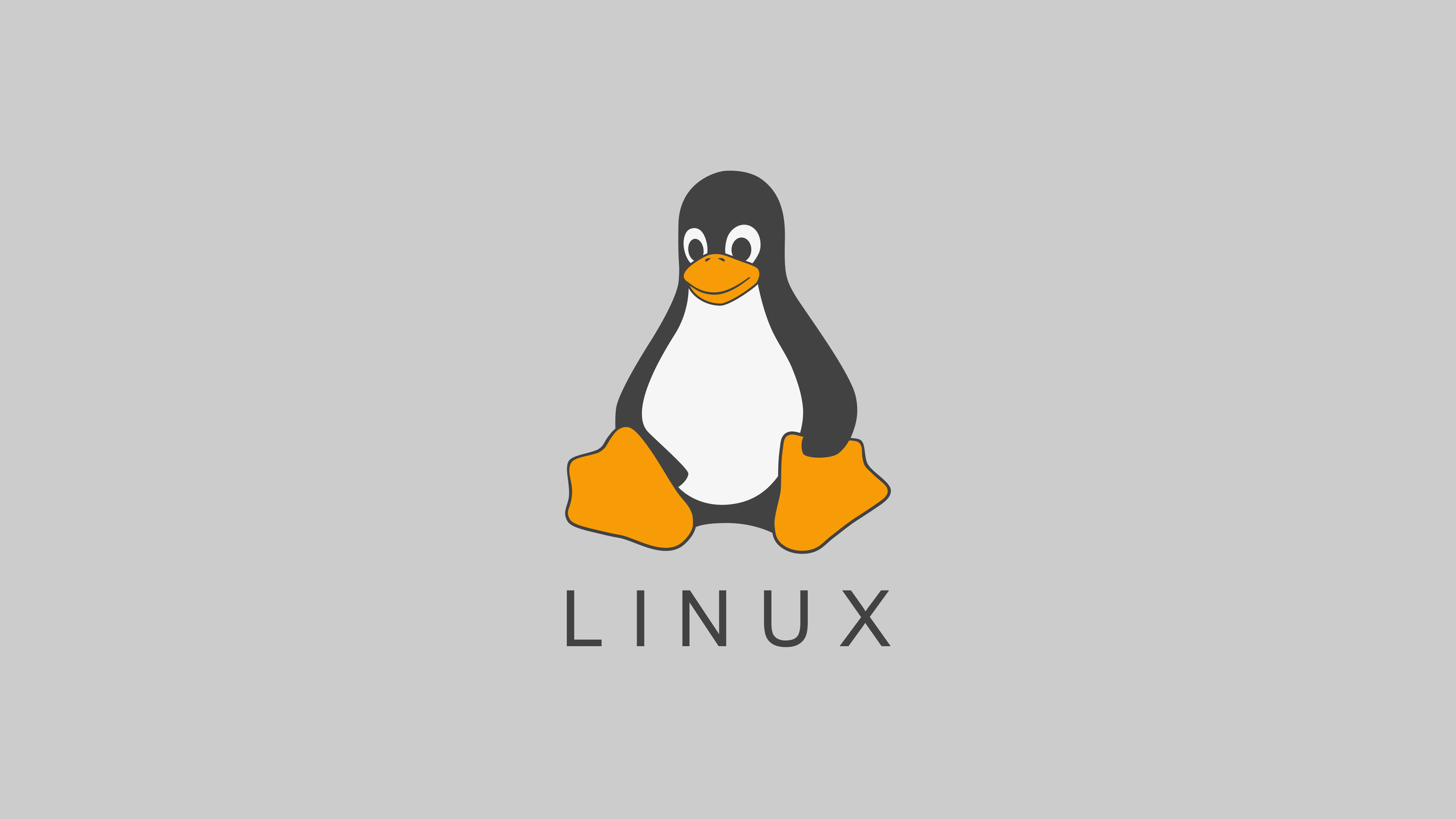 Linux Tux Minimalism 4k 1440P Resolution HD 4k Wallpaper, Image, Background, Photo and Picture