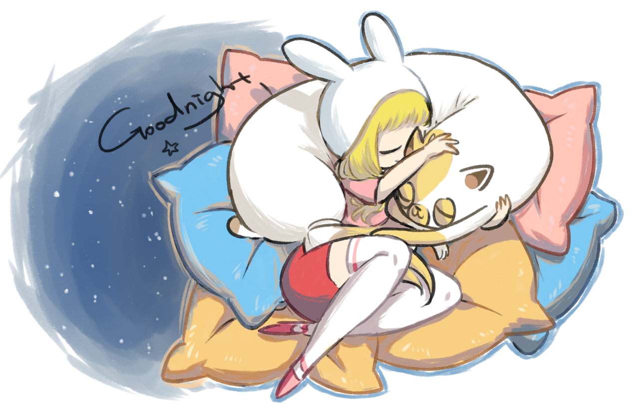 Fionna and Cake Time With Finn and Jake Fan Art