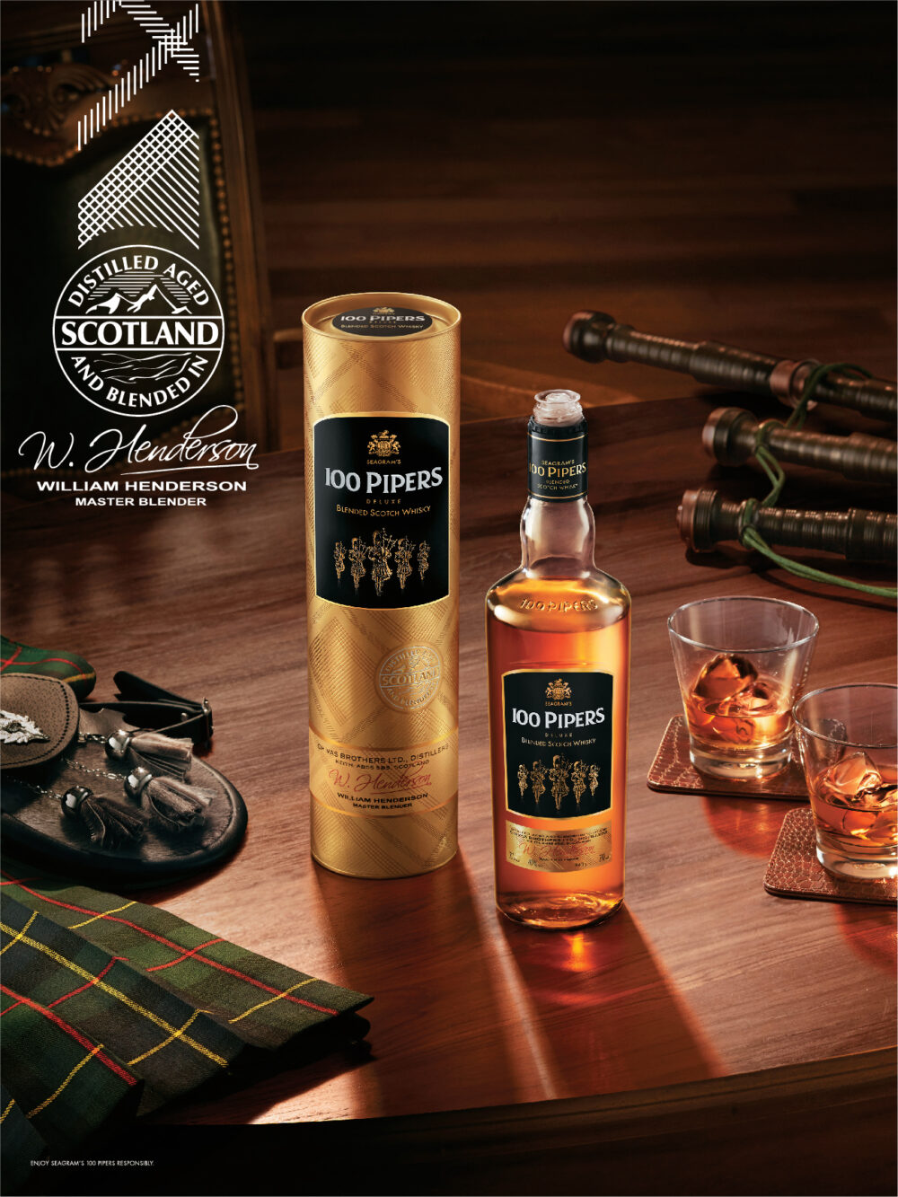 Piper's Deluxe Scotch 750ml
