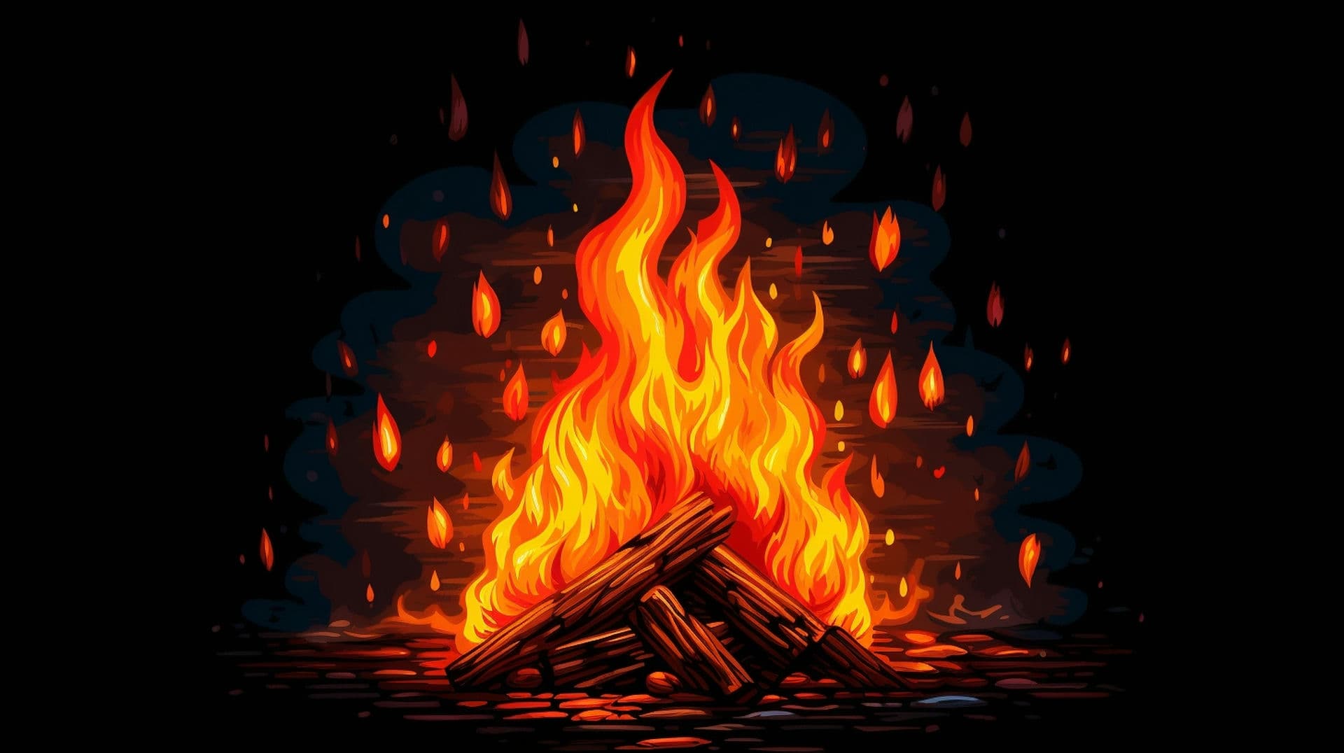 Fire Background