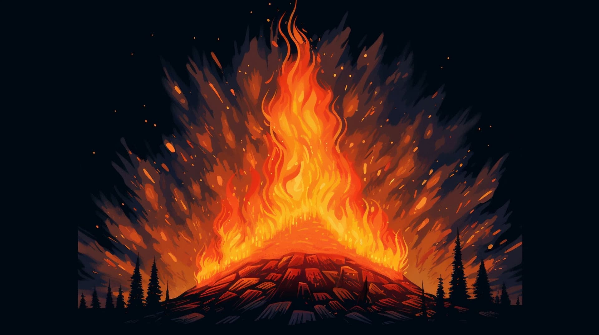 Fire Background