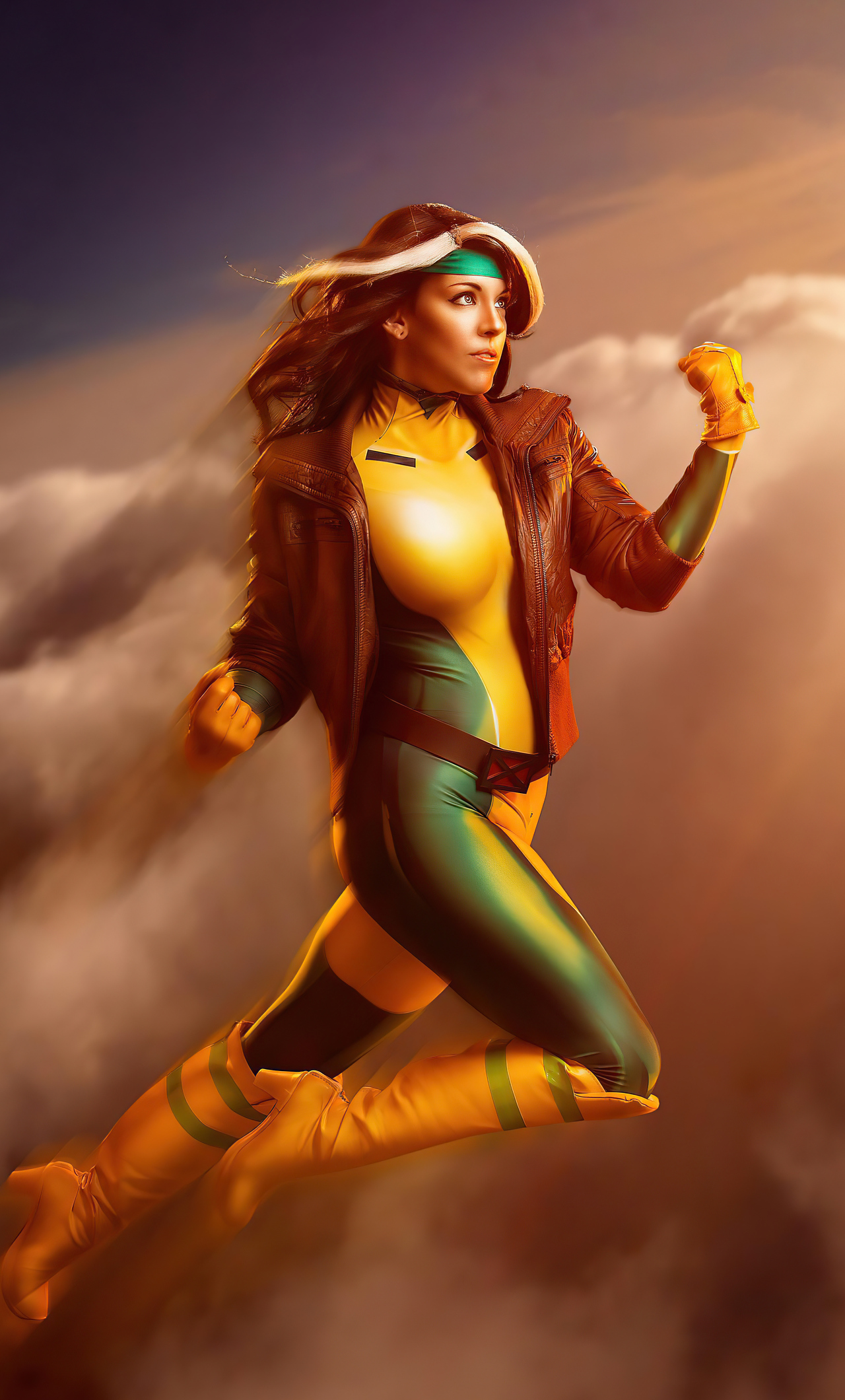 Rogue X Men Cosplay Girl 5k iPhone HD 4k Wallpaper, Image, Background, Photo and Picture