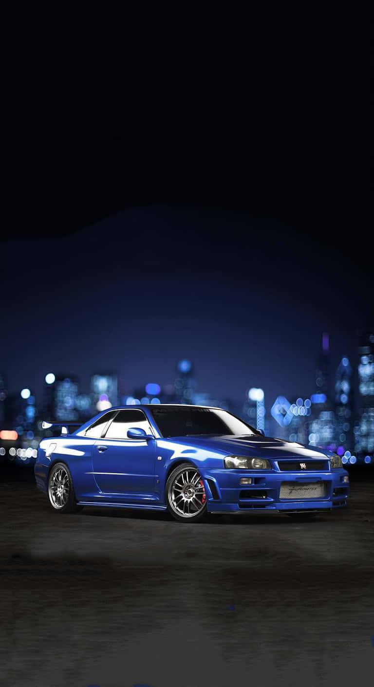 Download A Nissan Skyline in the palm