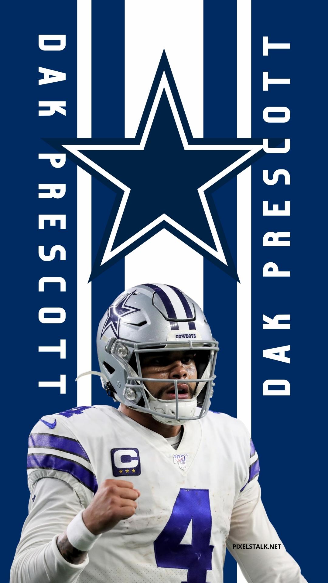 Dak Prescott - iPhone Wallpaper by Dallas Cowboys