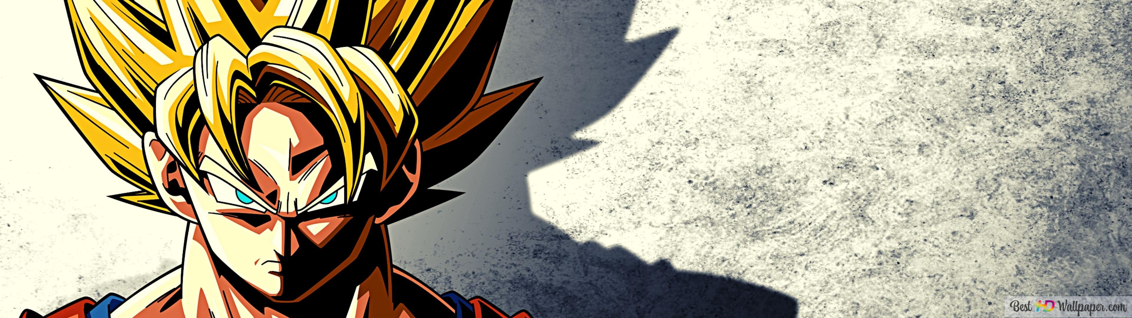 Anime Classic Ball Z, Super Saiyan Son Goku 4K wallpaper download