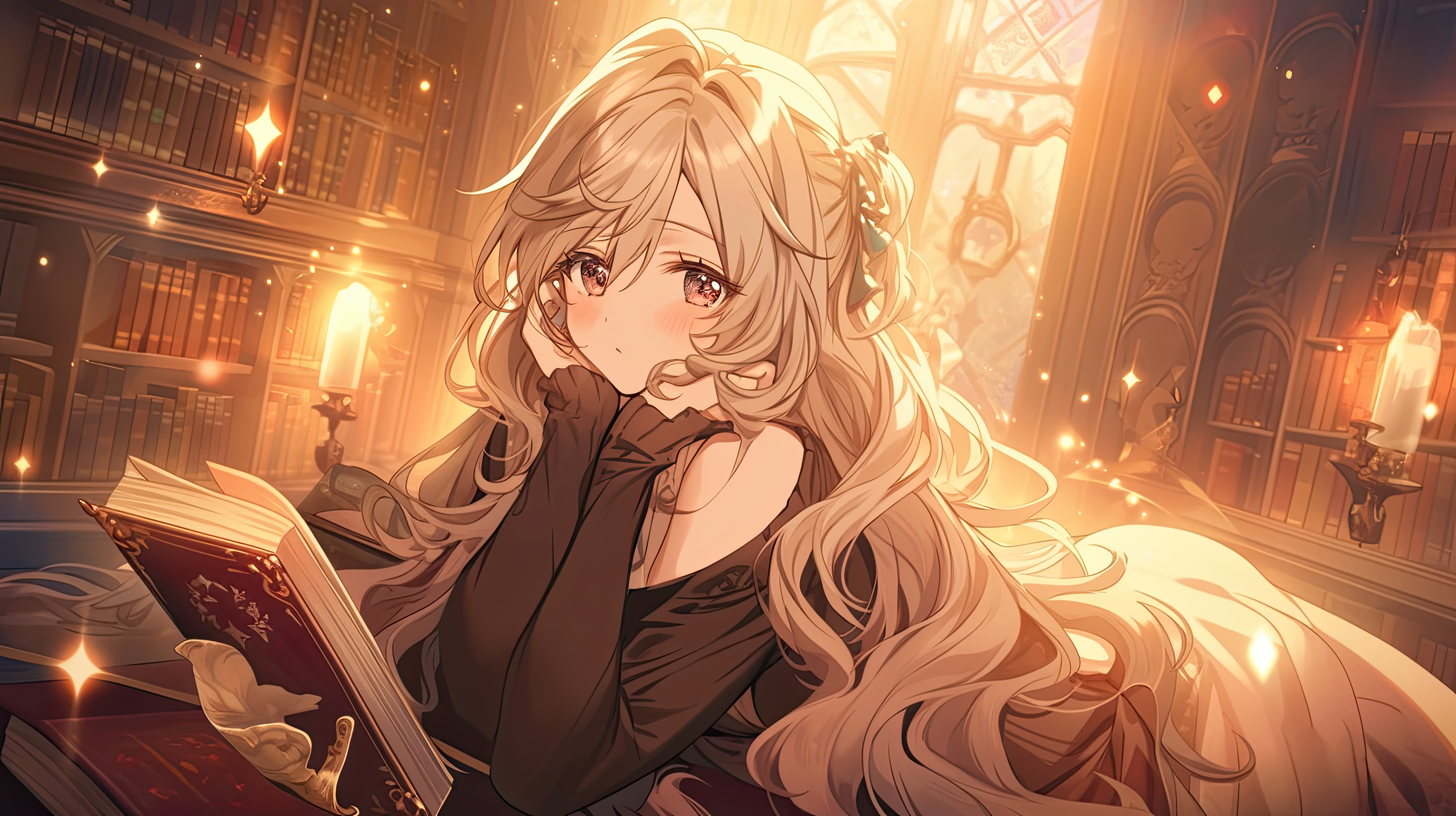 Anime Girl 8k Ultra HD Wallpaper