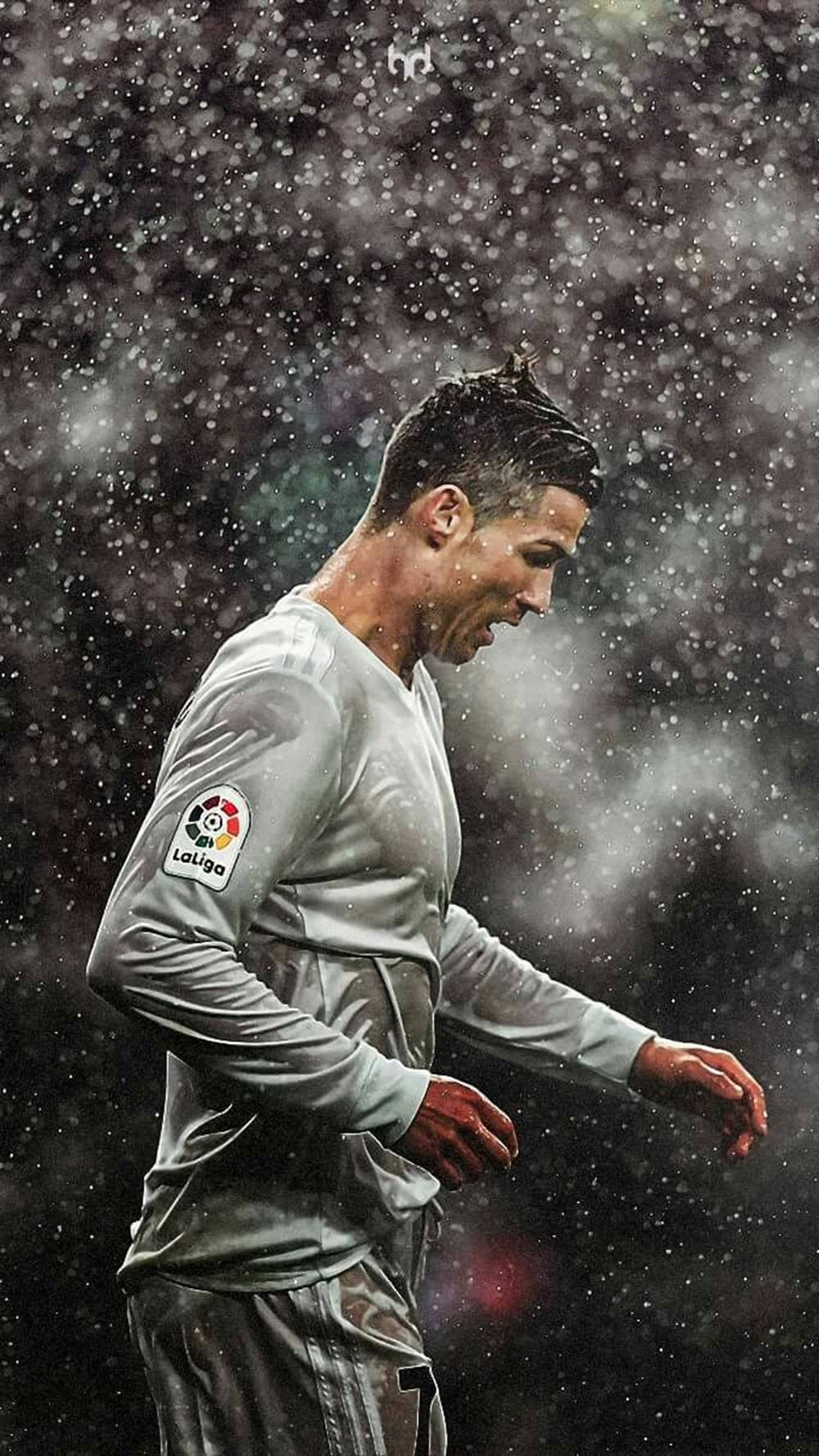 Download Portuguese Player Cristiano Ronaldo Cool Side Angle Wallpaper