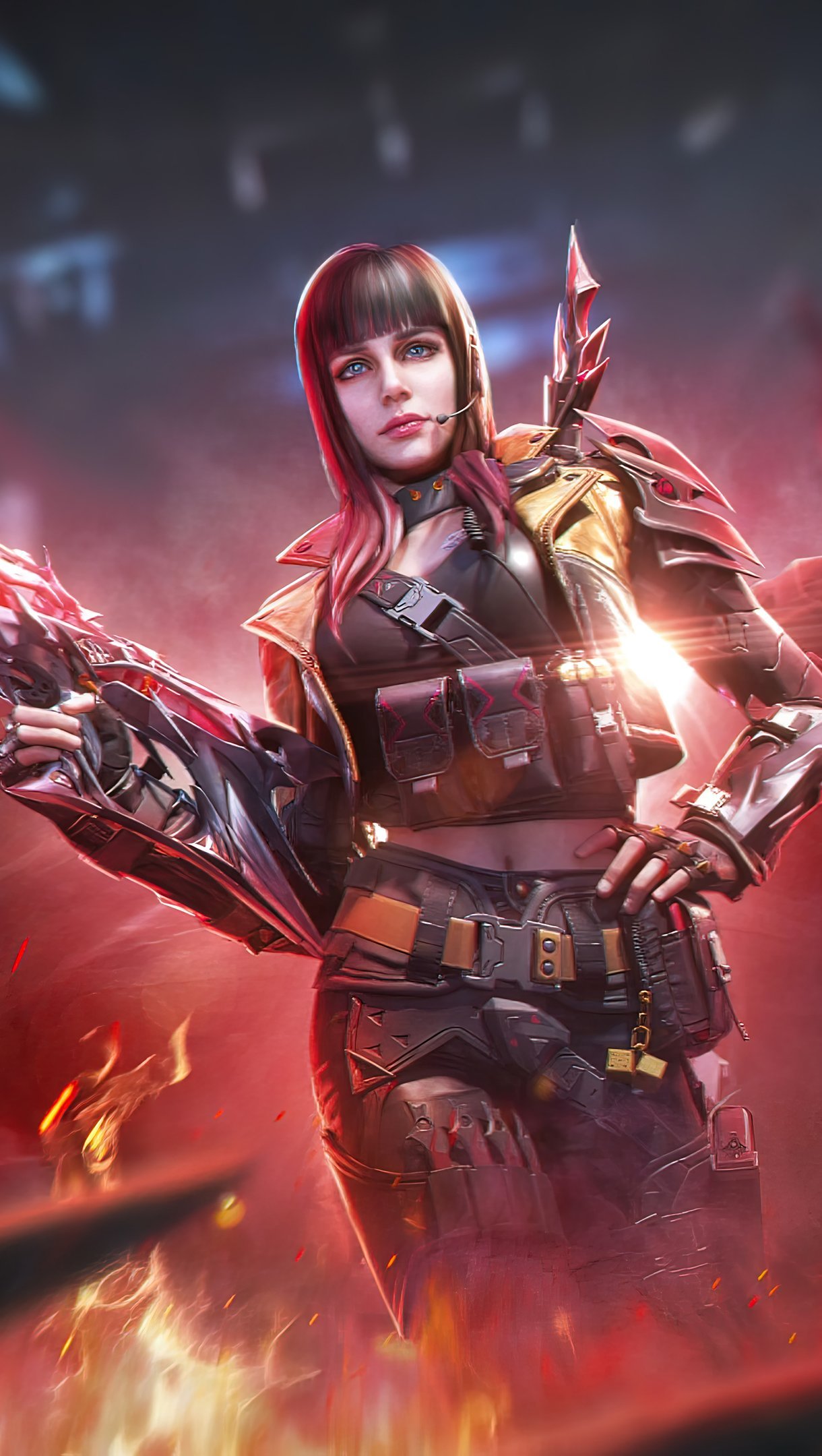 CODM Dame shot caller Wallpaper 4k Ultra HD