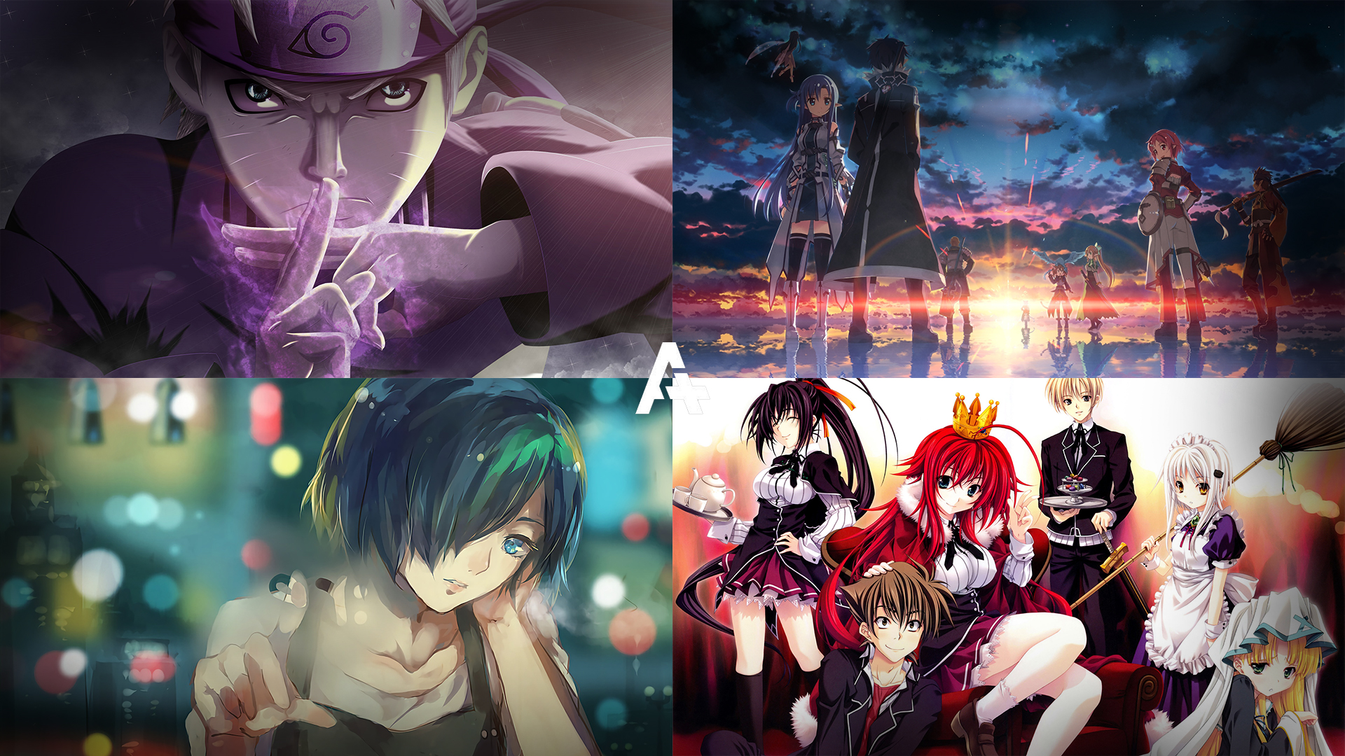 Anime Crossover HD Wallpaper