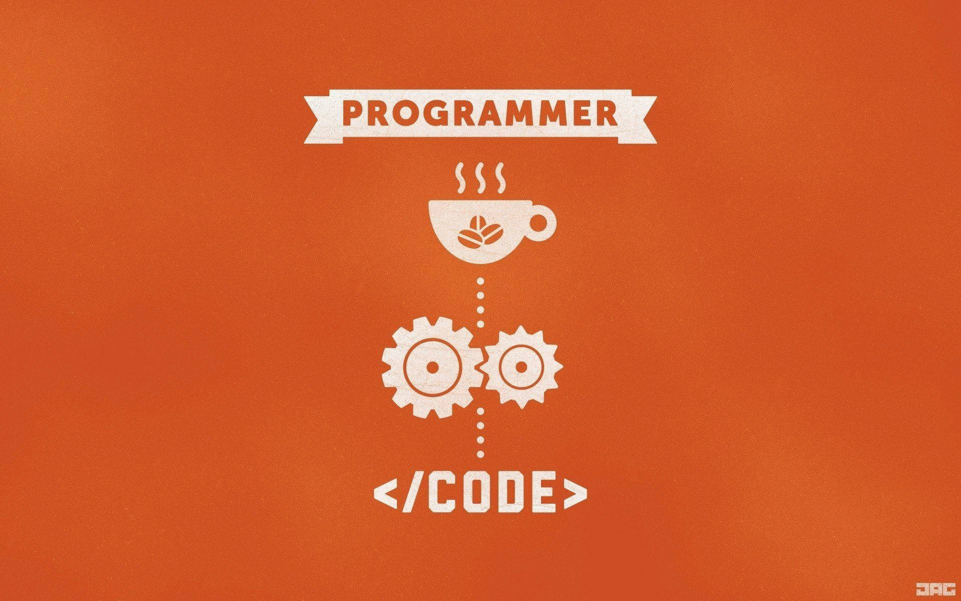 Download Programmer Coding Minimalist Wallpaper