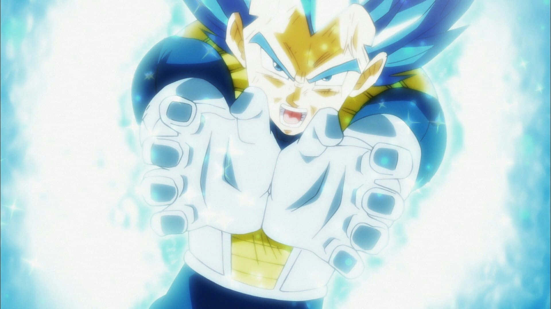 Download Vegeta unleashes his most powerful attack Final Flash Wallpaper