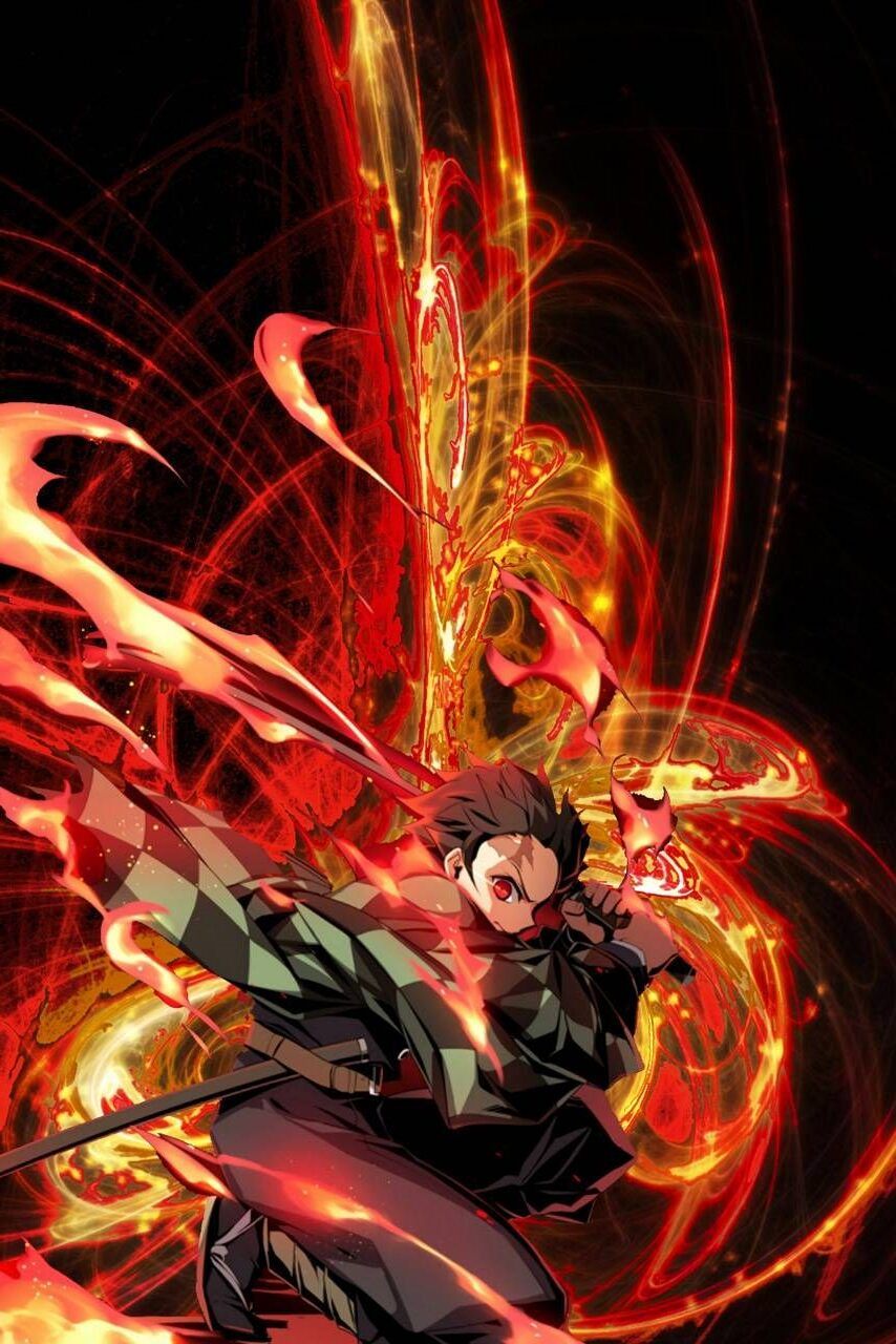 Background Tanjiro Wallpaper Discover more Anime, Character, Demon Slayer, Fictional, Japonce. HD anime wallpaper, Anime background wallpaper, Anime wallpaper